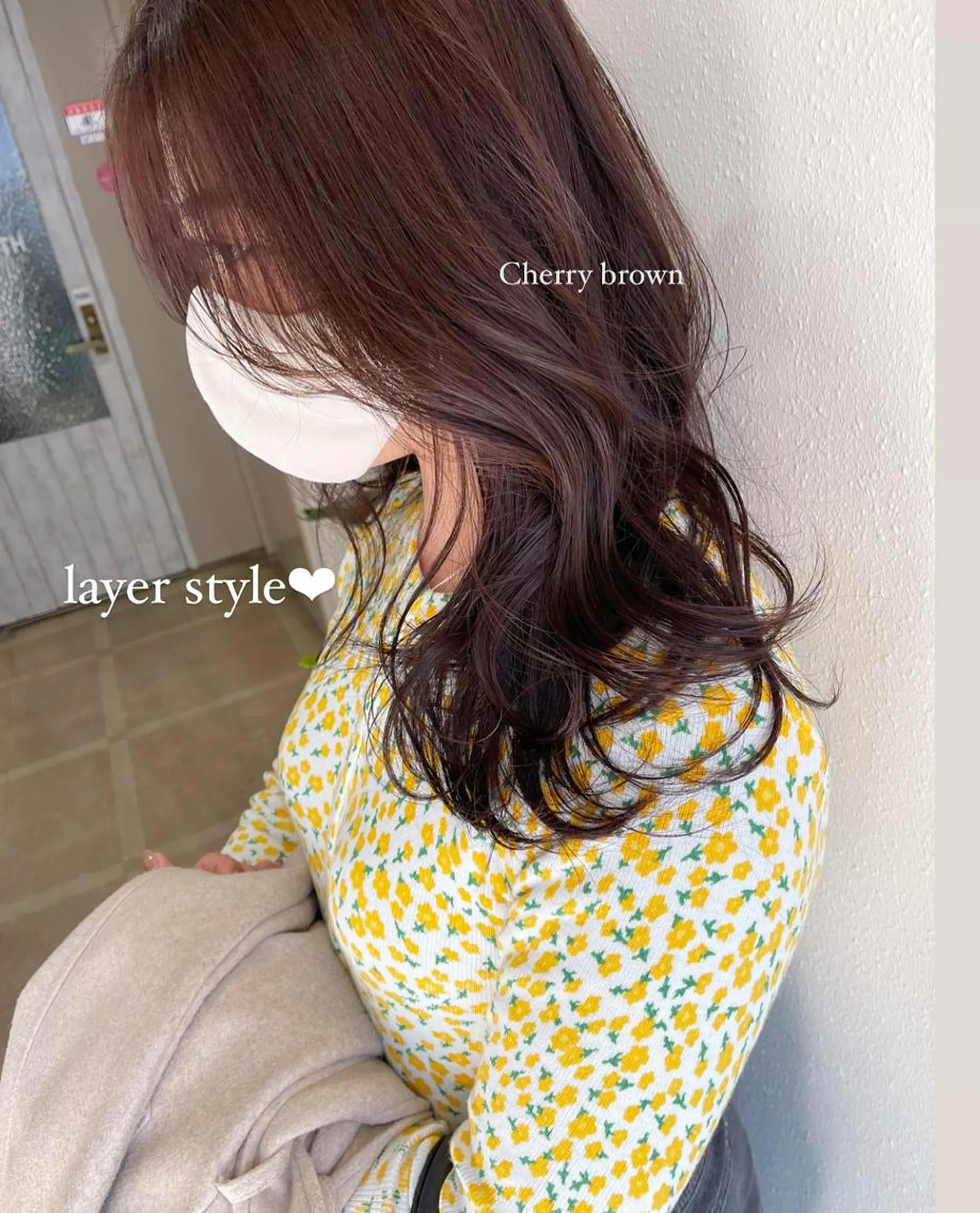 セミロング カット 韓国 / 中国ヘア 🦋Noniのヘアスタイル