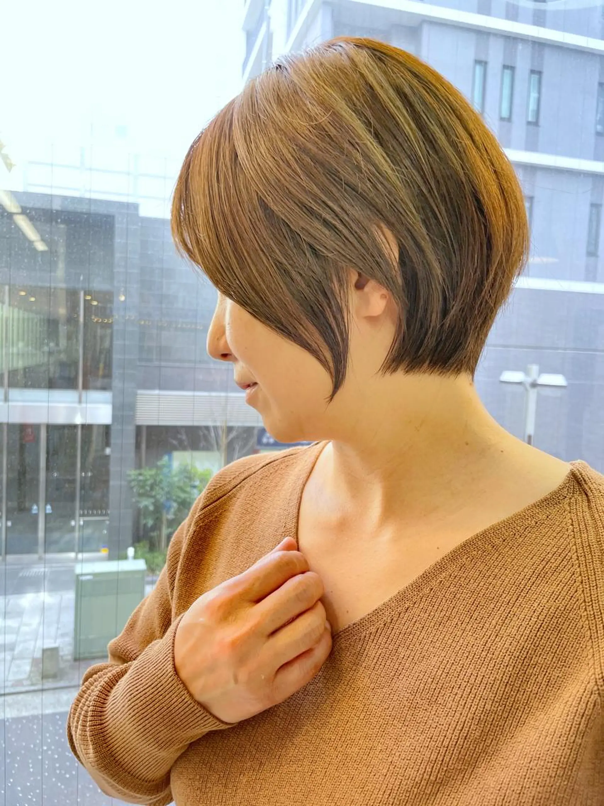 ショート ノアヘアデザイン町田店所属・似合わせ特化 國吉真弥のヘアスタイル