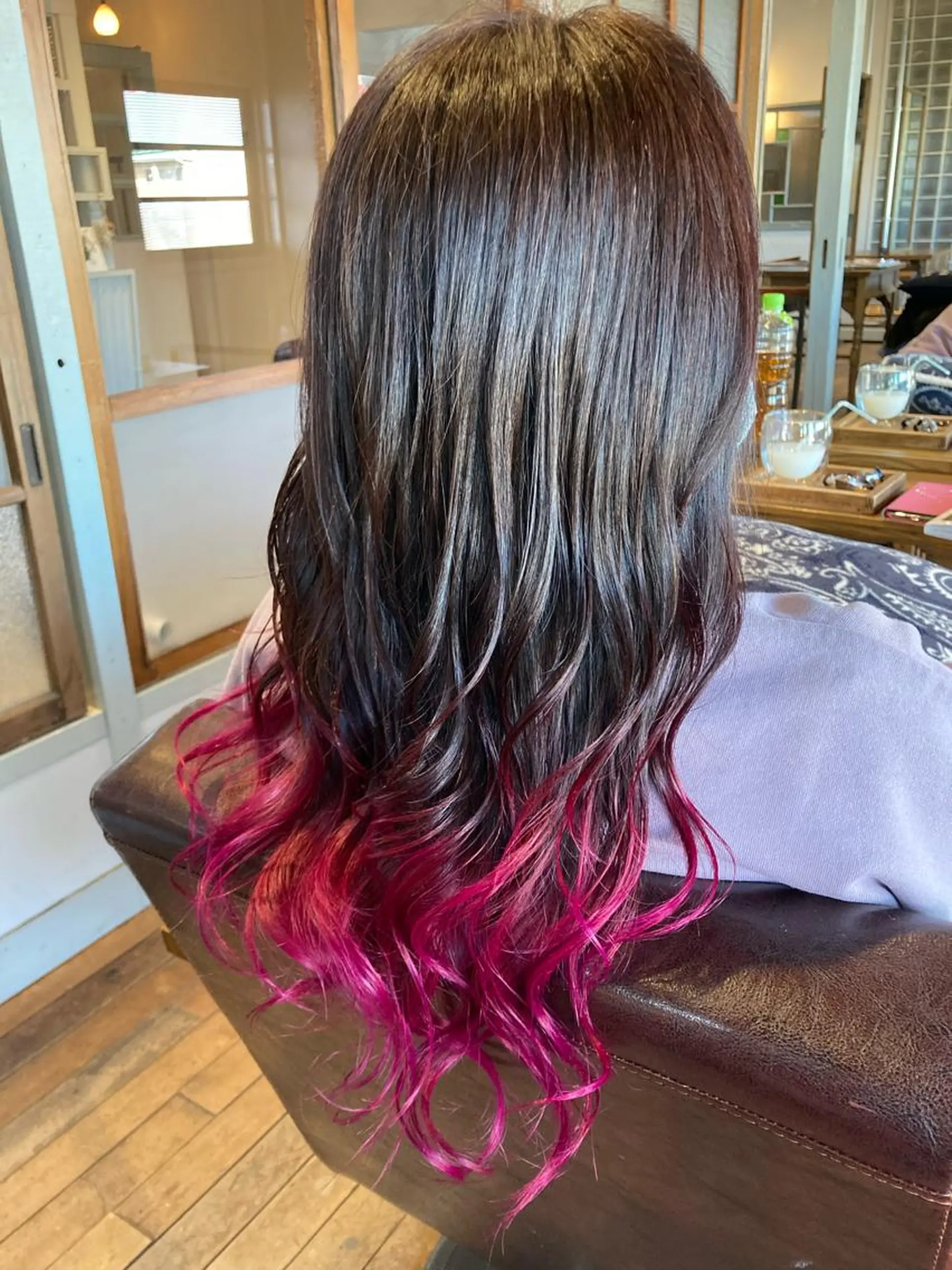 ロング タカツド ユウキのヘアスタイル