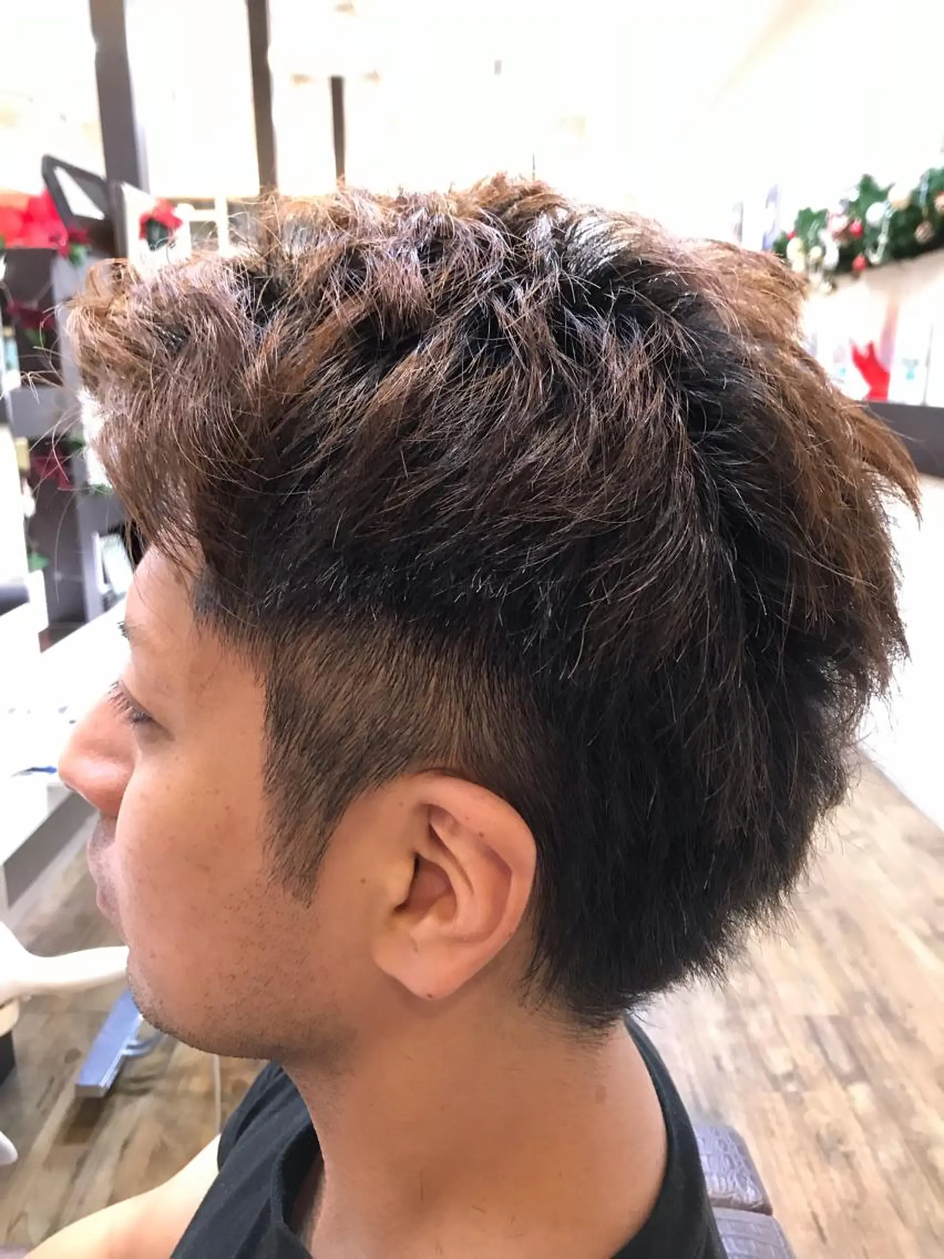 ショート メンズ ツーブロック ショートヘア 赤羽、髪質改善サロン 吉野リョウスケのヘアスタイル