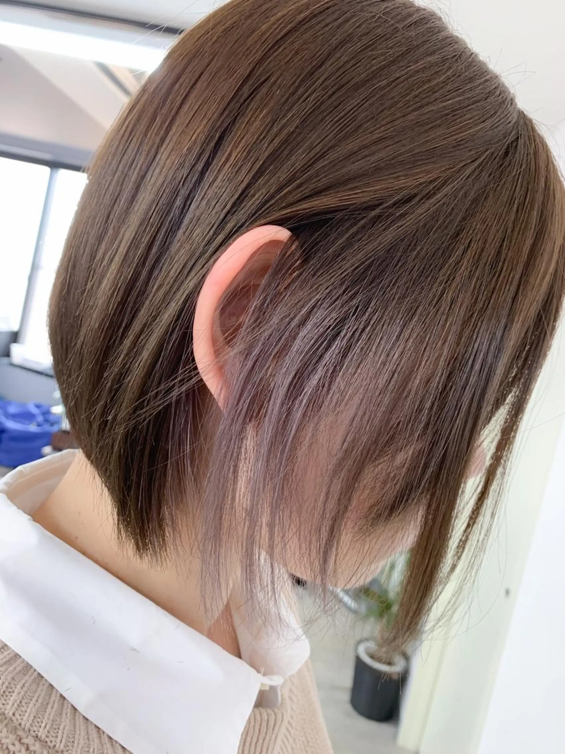 ミディアム ヘアカラー 🥇近藤 恭輔🥇 Recharme新保のヘアスタイル