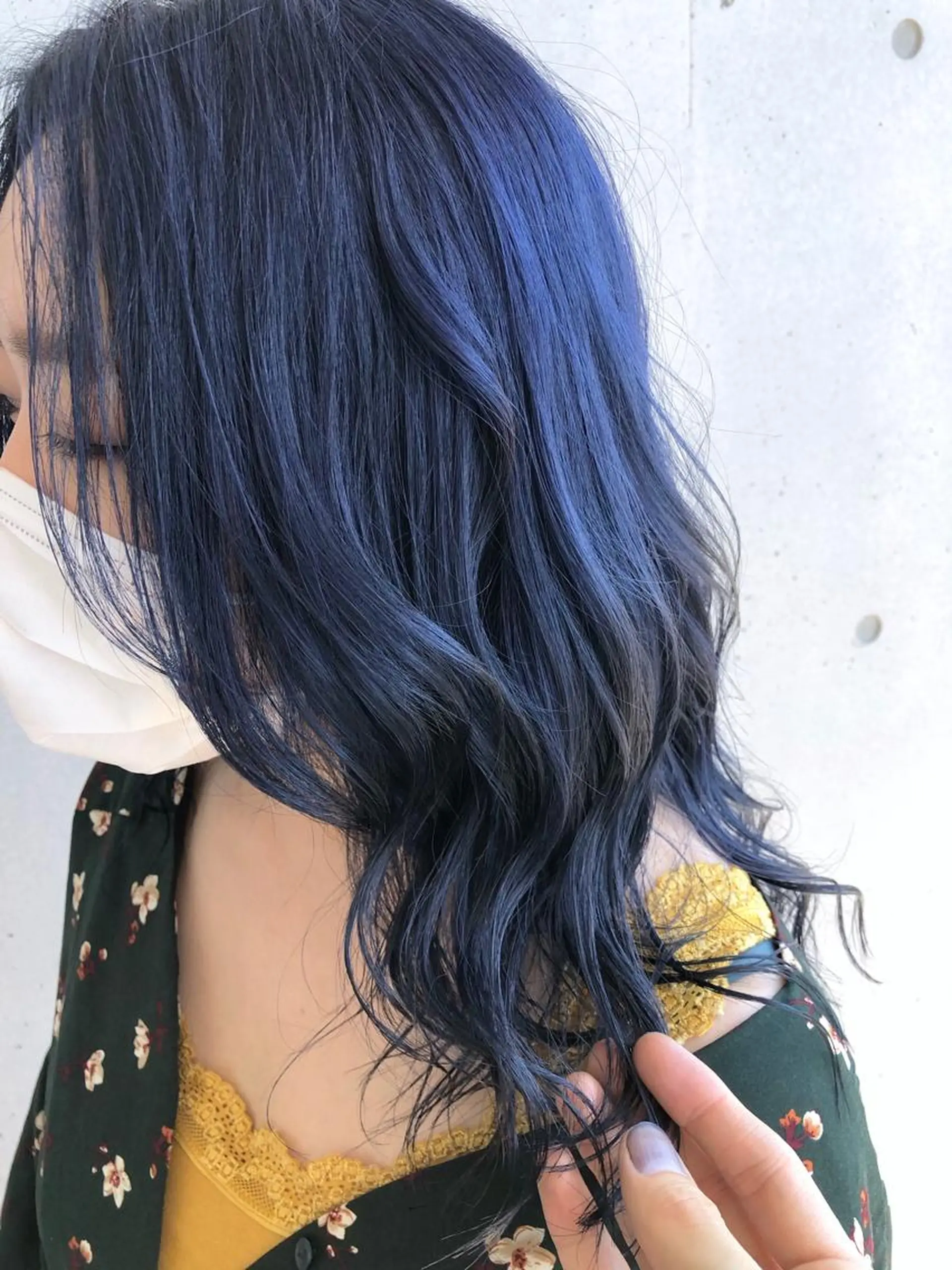 セミロング カラー ヘアカラー トリートメント ☘️em HAIR 内藤光哉🍀のヘアスタイル