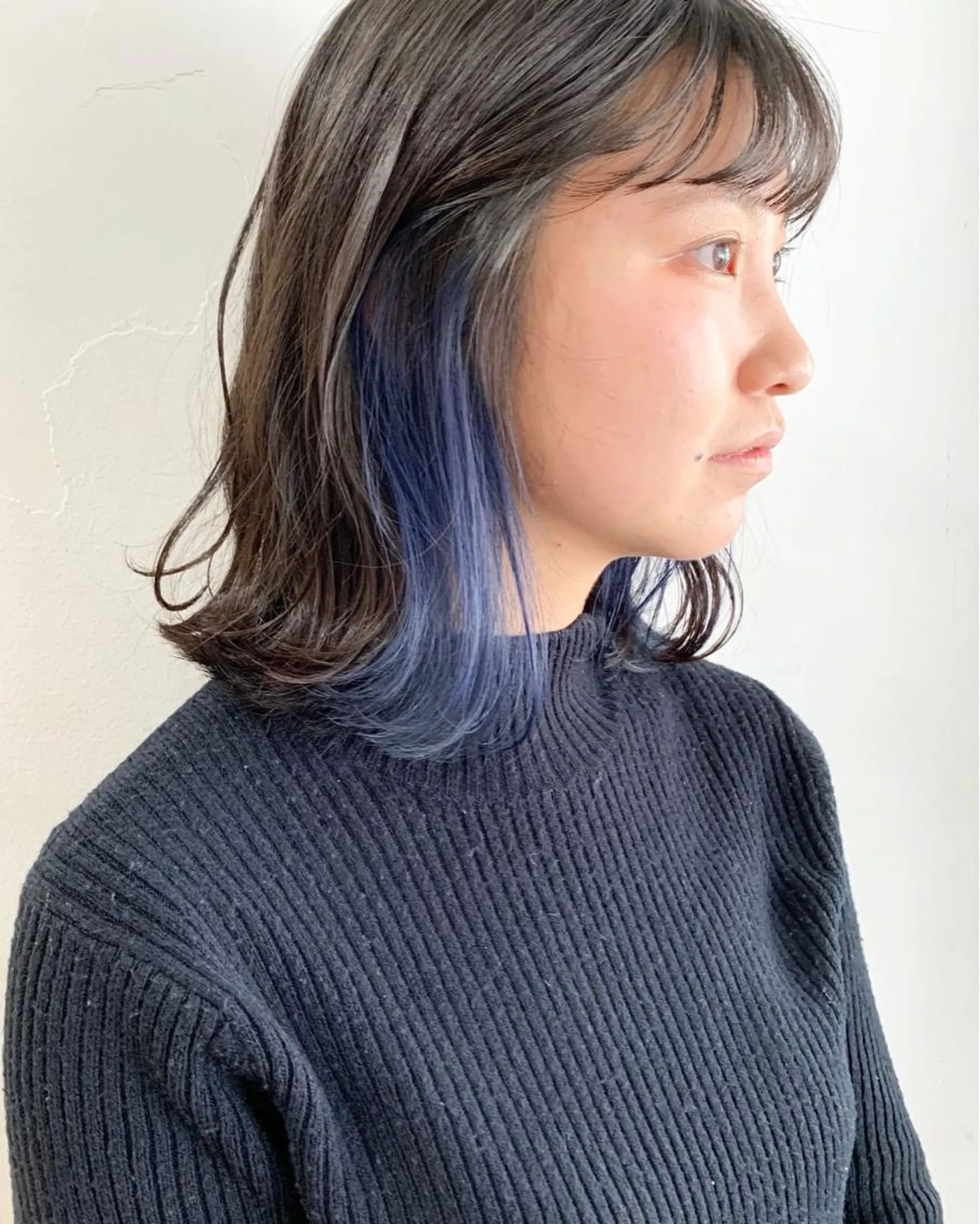 ミディアム カット ヘアカラー トリートメント ショート・ボブ ・ウルフ✂︎IMAIのヘアスタイル