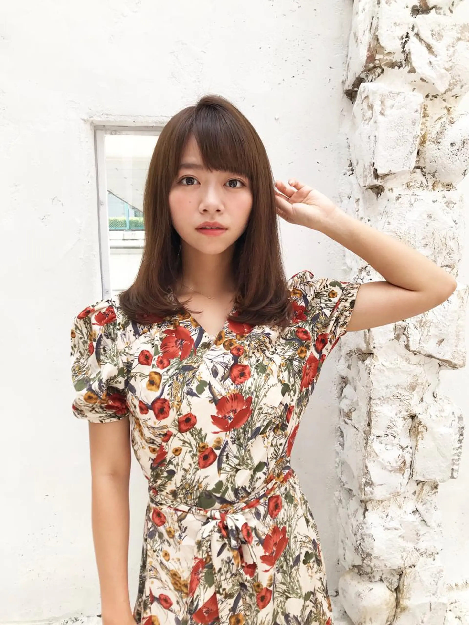 ミディアム カラー ヘアカラー トリートメント 店長【槌矢圭悟】 ボブ/レイヤーのヘアスタイル