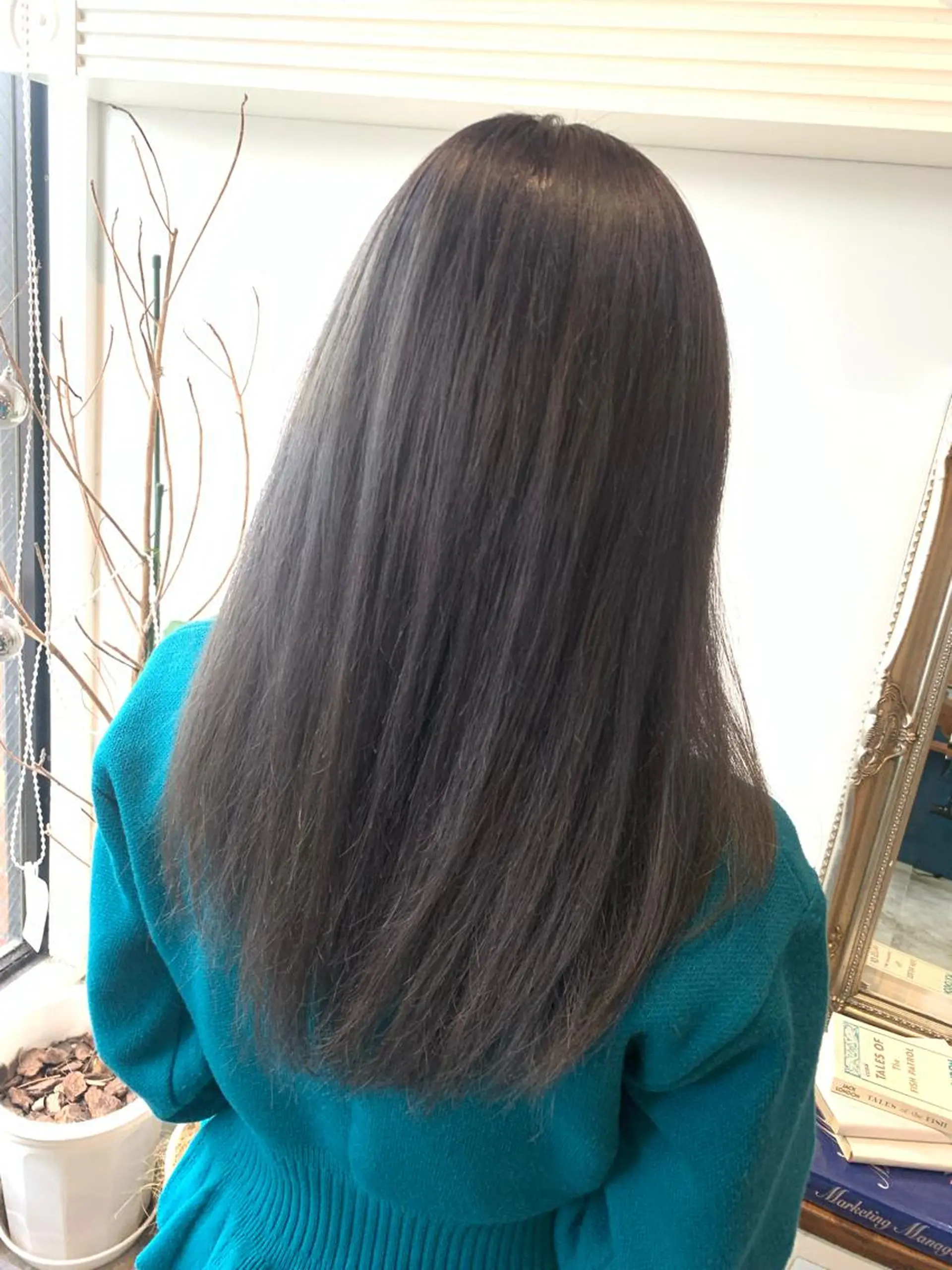 ロング カラー ヘアアレンジ アッシュ 大宮/山口 竣也のヘアスタイル