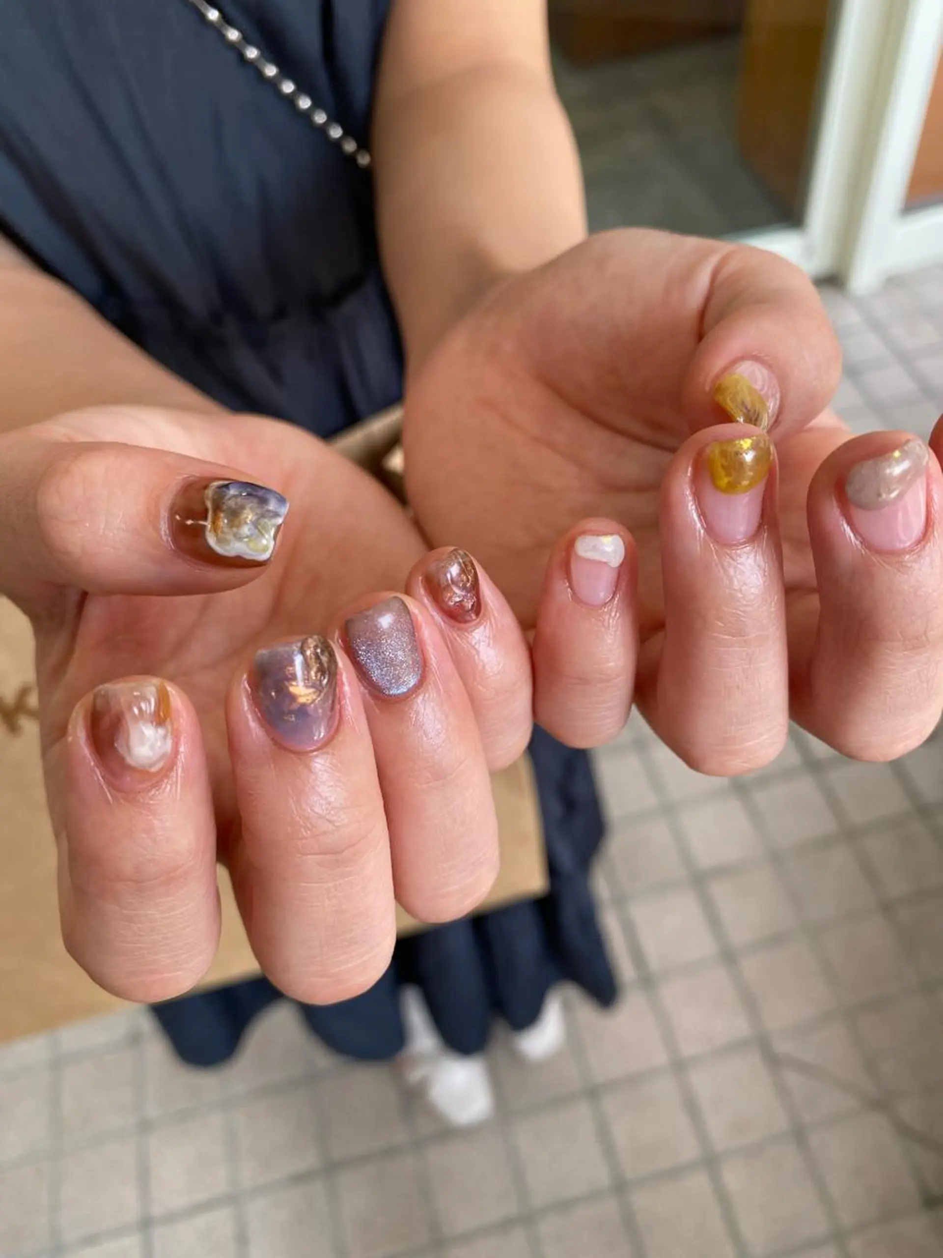 ネイル ハンドネイル nable.所属・望月 実莉のネイルデザイン