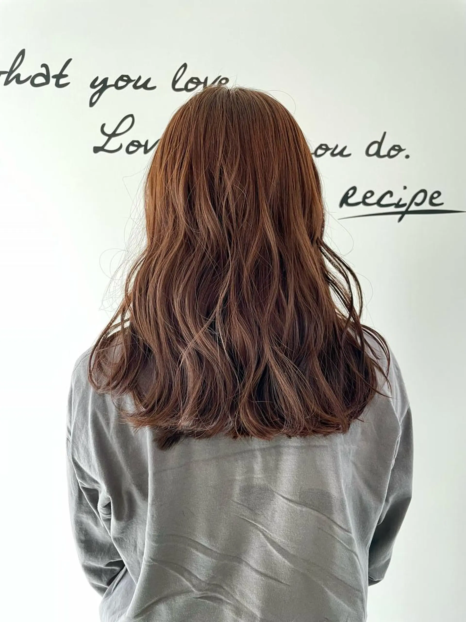 カラー ベージュカラー ブリーチ ブラウンカラー ブラウンベージュ ブリーチなしカラー 河野 いずみのヘアスタイル