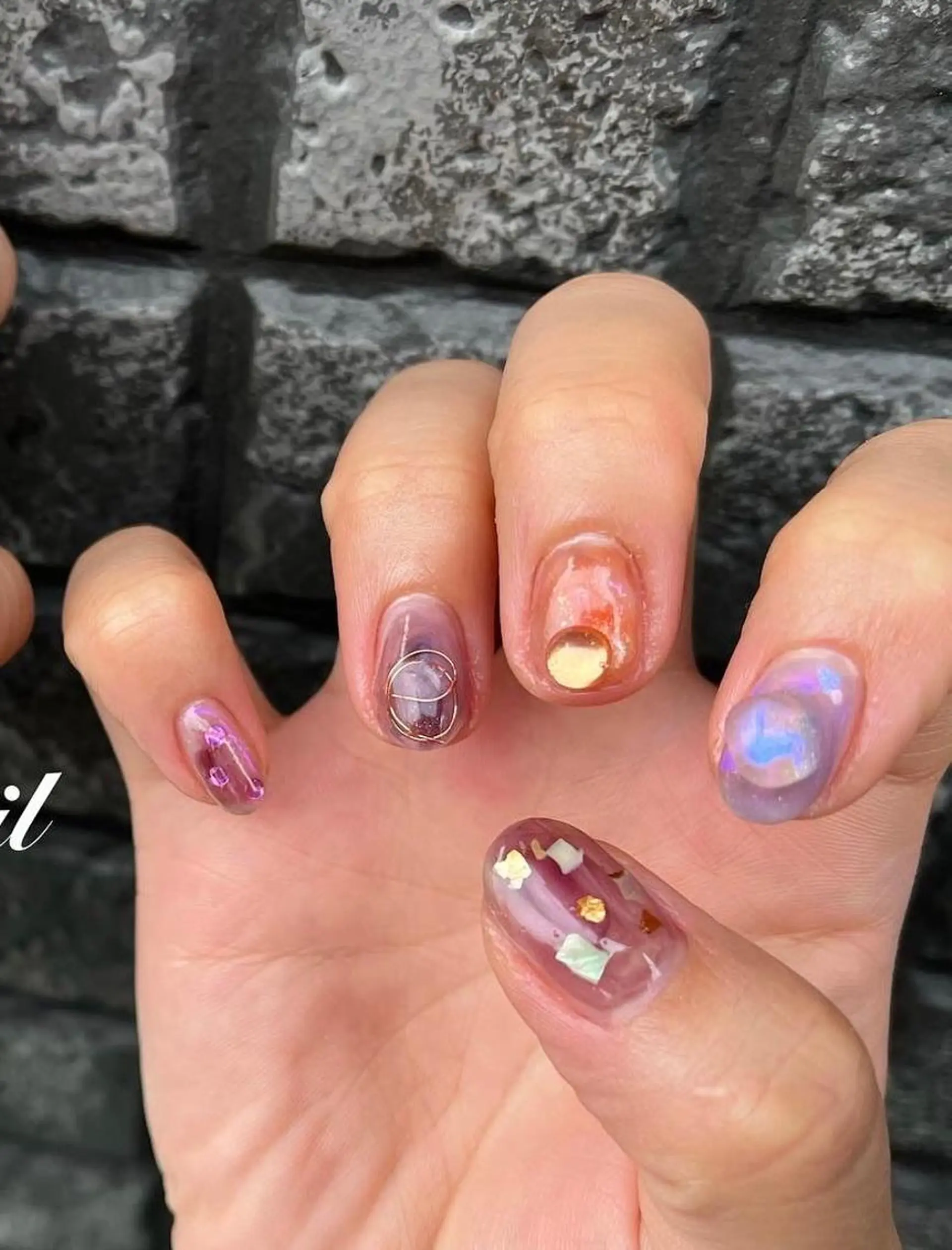 ネイル ハンドネイル ulinail （ウリネイル）のネイルデザイン
