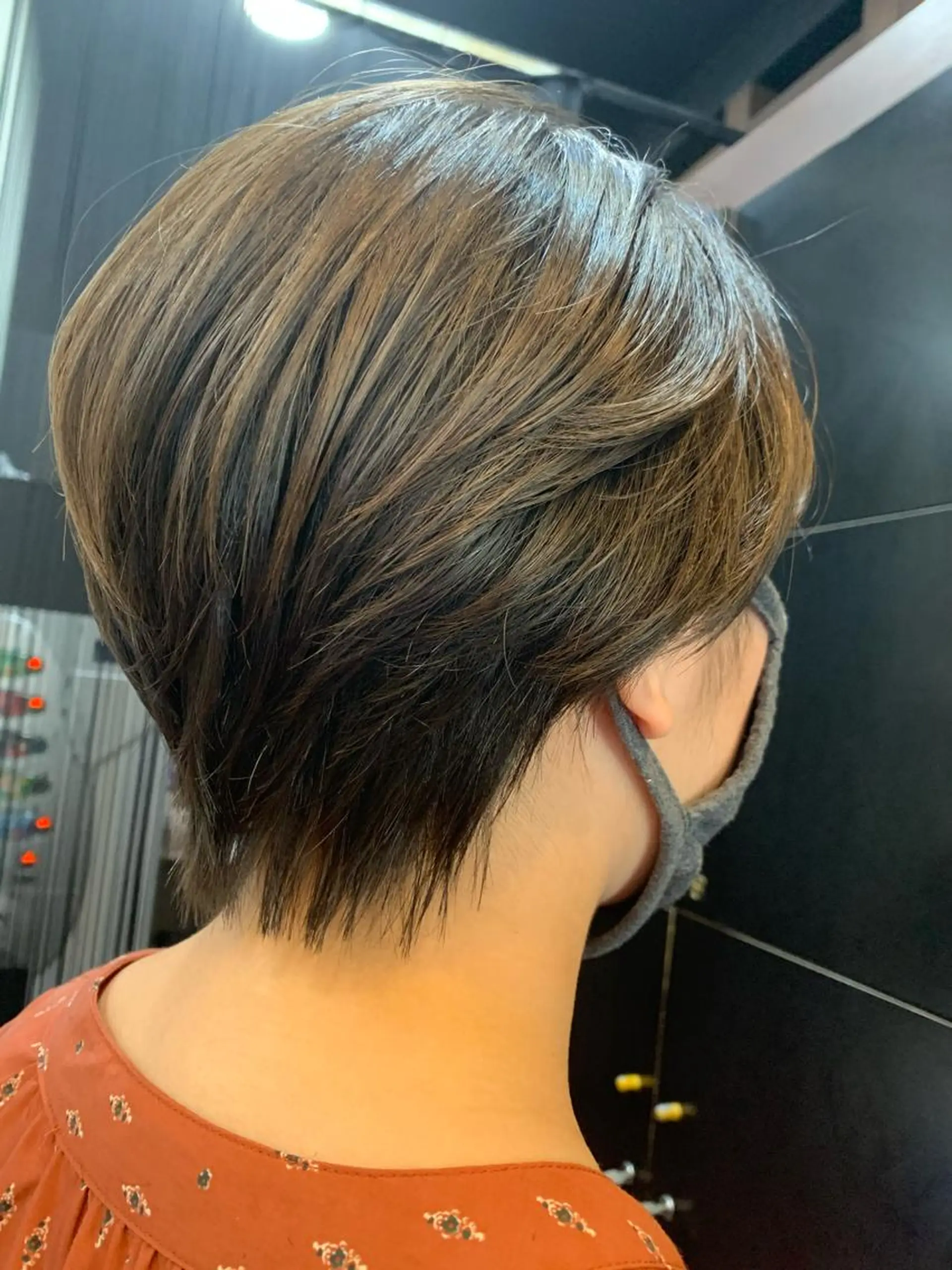 ショート カット トリートメント Zina天王寺 CHIAKIのヘアスタイル