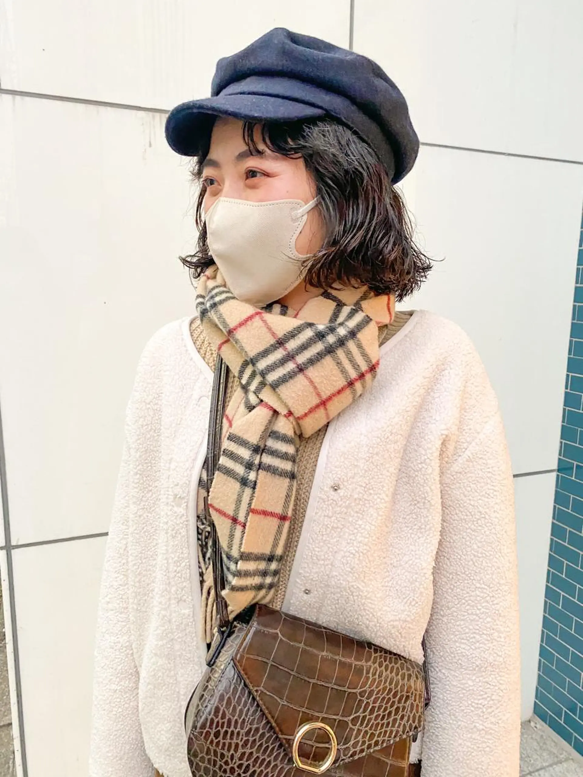 ミディアム カラー パーマ ヘアアレンジ メンズ キッズ ネイル マツエク・マツパ アイブロウ ミディアムパーマ メンズパーマ パーマスタイル🔅 sayacaのヘアスタイル