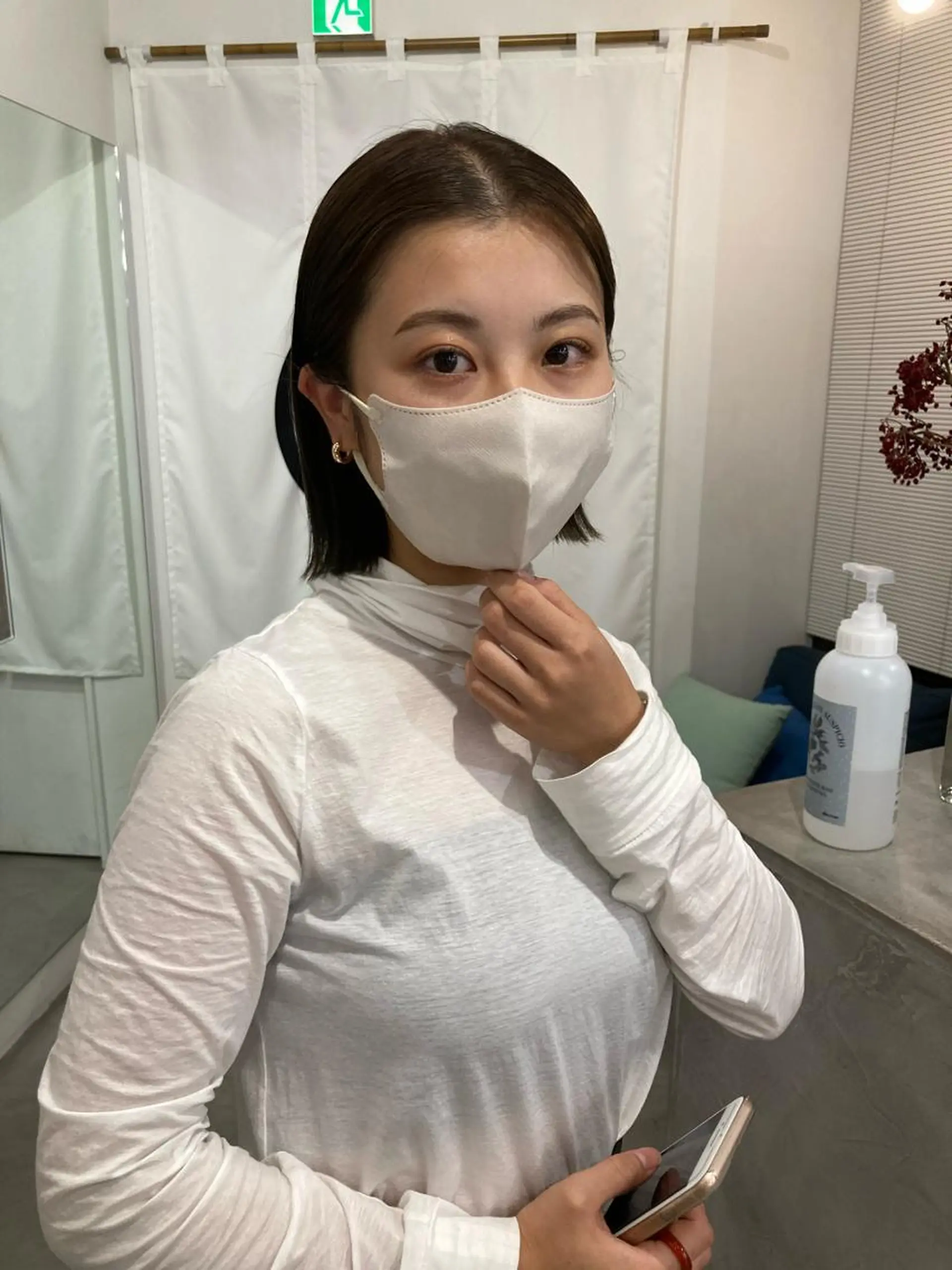 ミディアム ボブ WAKU所属・🧚🏼ボブパーマ 歩美のヘアスタイル