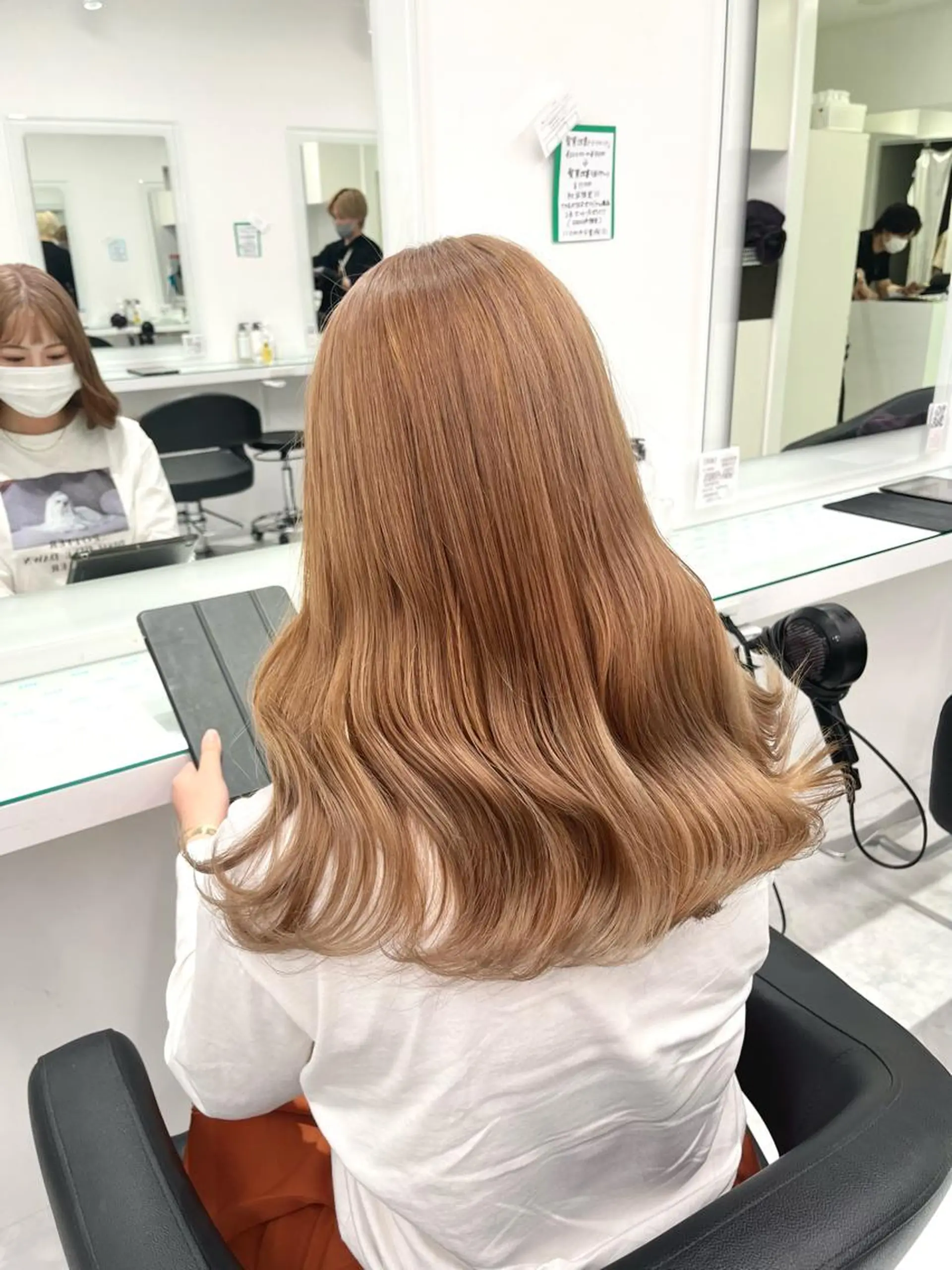 ロング カラー 💖ミルクティー💖 あかり💖のヘアスタイル