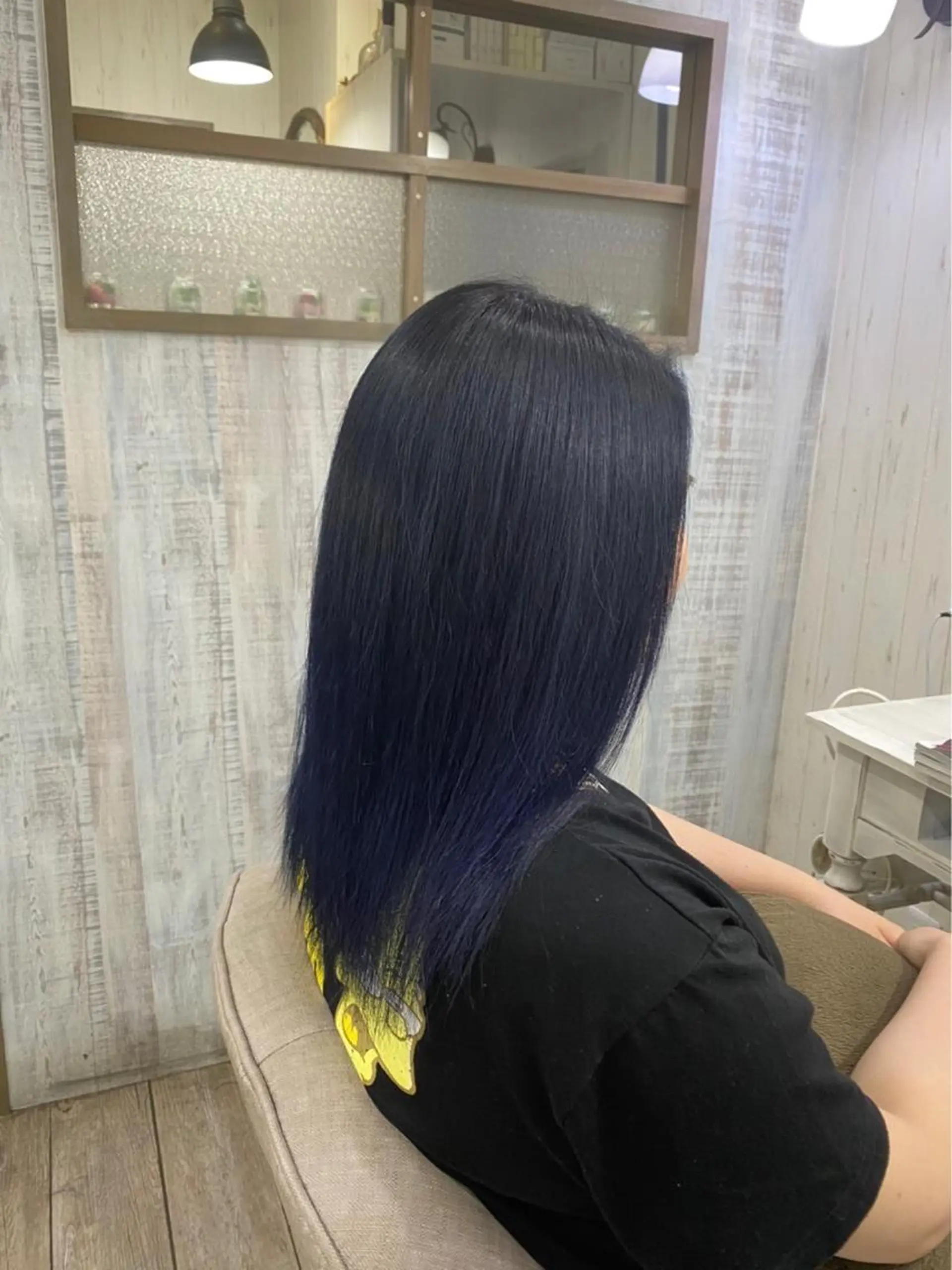 ミディアム カラー ヘアカラー トリートメント イシジマ タカナリのヘアスタイル
