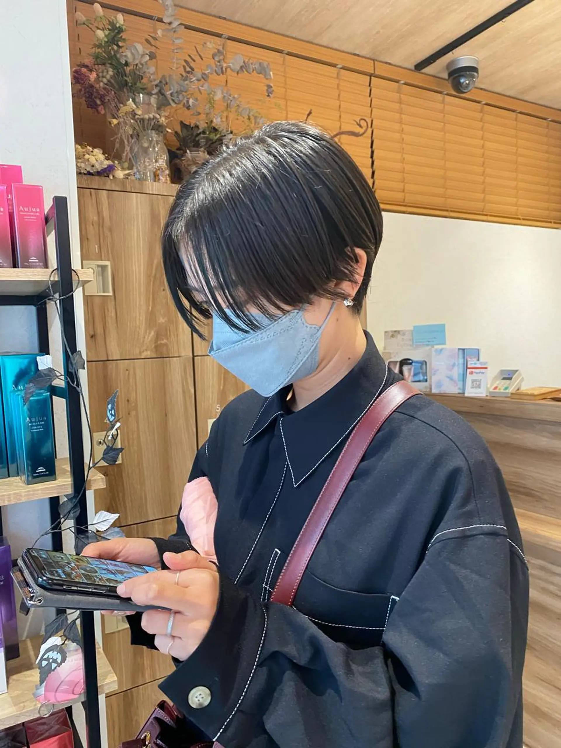 ショート カラー ハンサムショート ショートヘア カット ヘアカラー パーマ指名No1 /namiのヘアスタイル