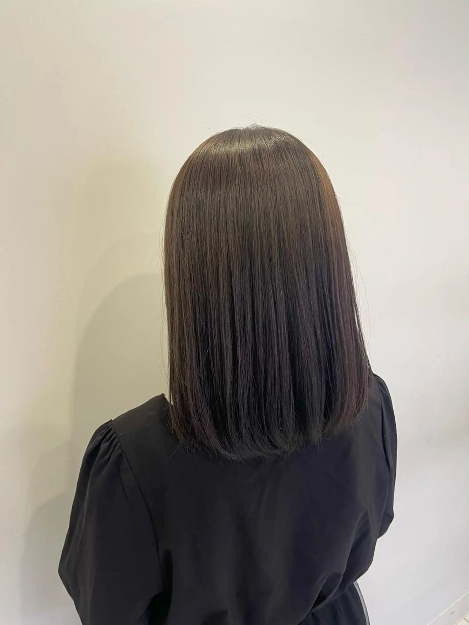 ミディアム カラー カット 縮毛矯正 プチプラサロン LEM長町/三浦翔のヘアスタイル