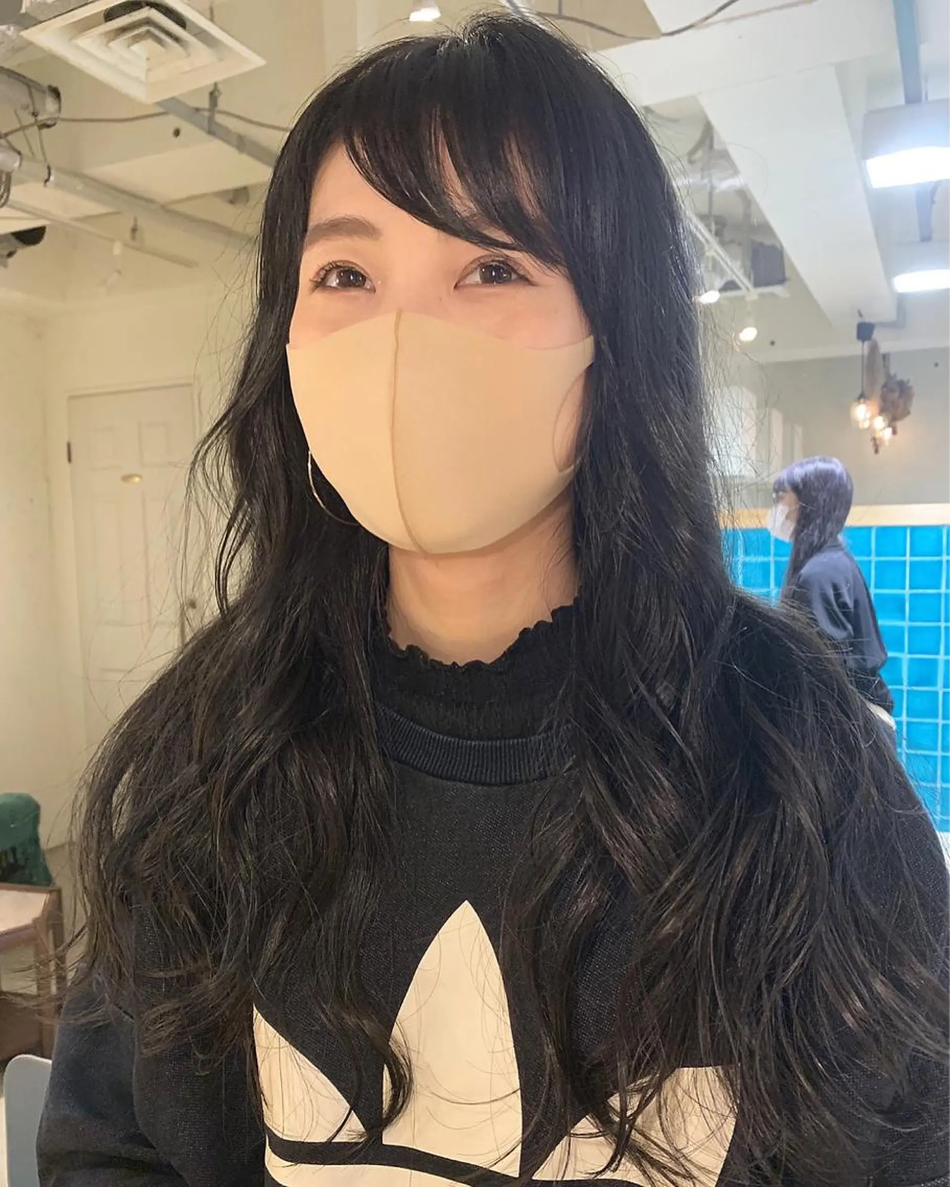 ロング カラー ヘアカラー トリートメント パーマ美容師 hanaのヘアスタイル