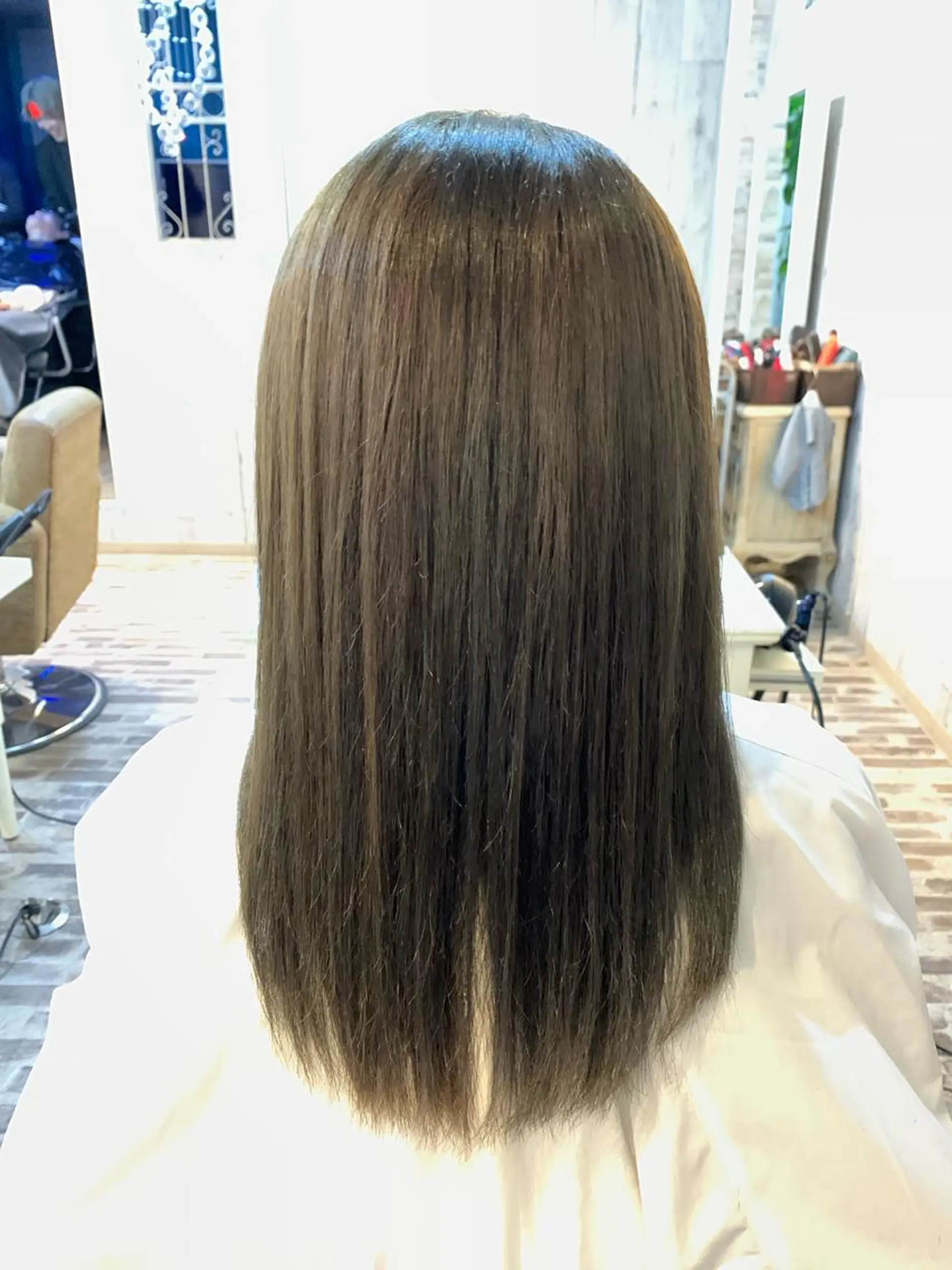 セミロング ✨透明感カラー 聖奈✨のヘアスタイル