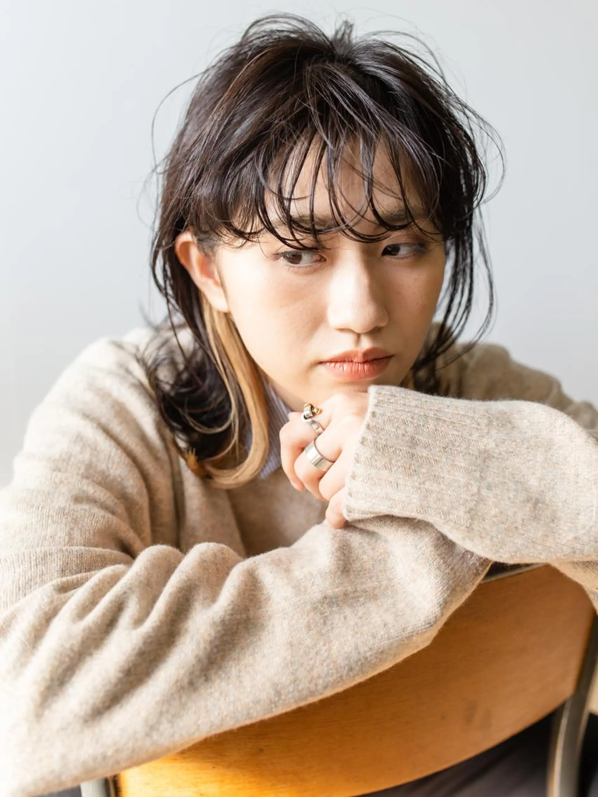 ミディアム カラー 栄・伏見 JOULE'Sのヘアスタイル