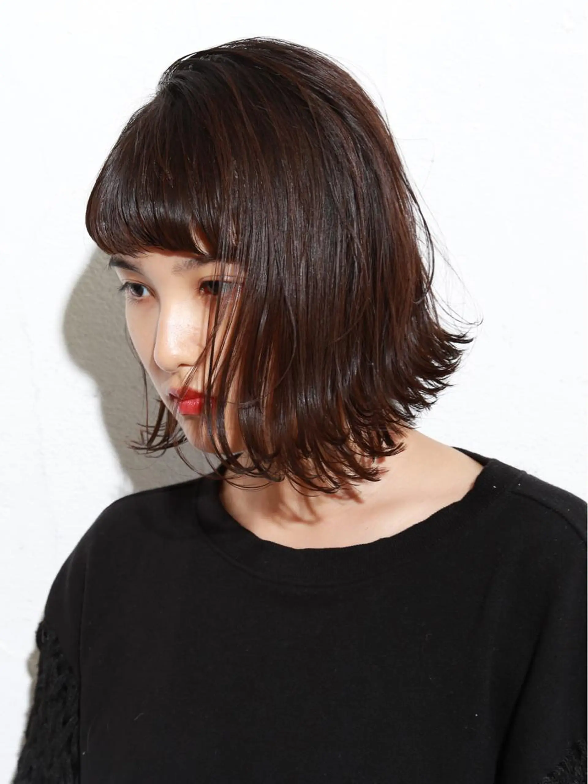 ミディアム カラー カット トリートメント BRIST kitaのヘアスタイル