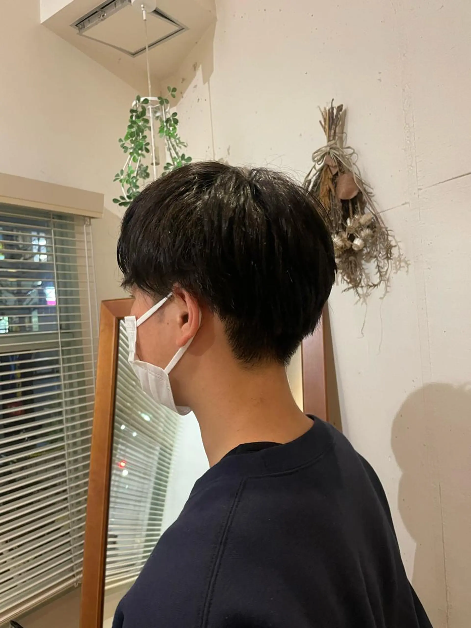 ショート パーマ カット ヘッドスパ いまじゅく あおいのヘアスタイル