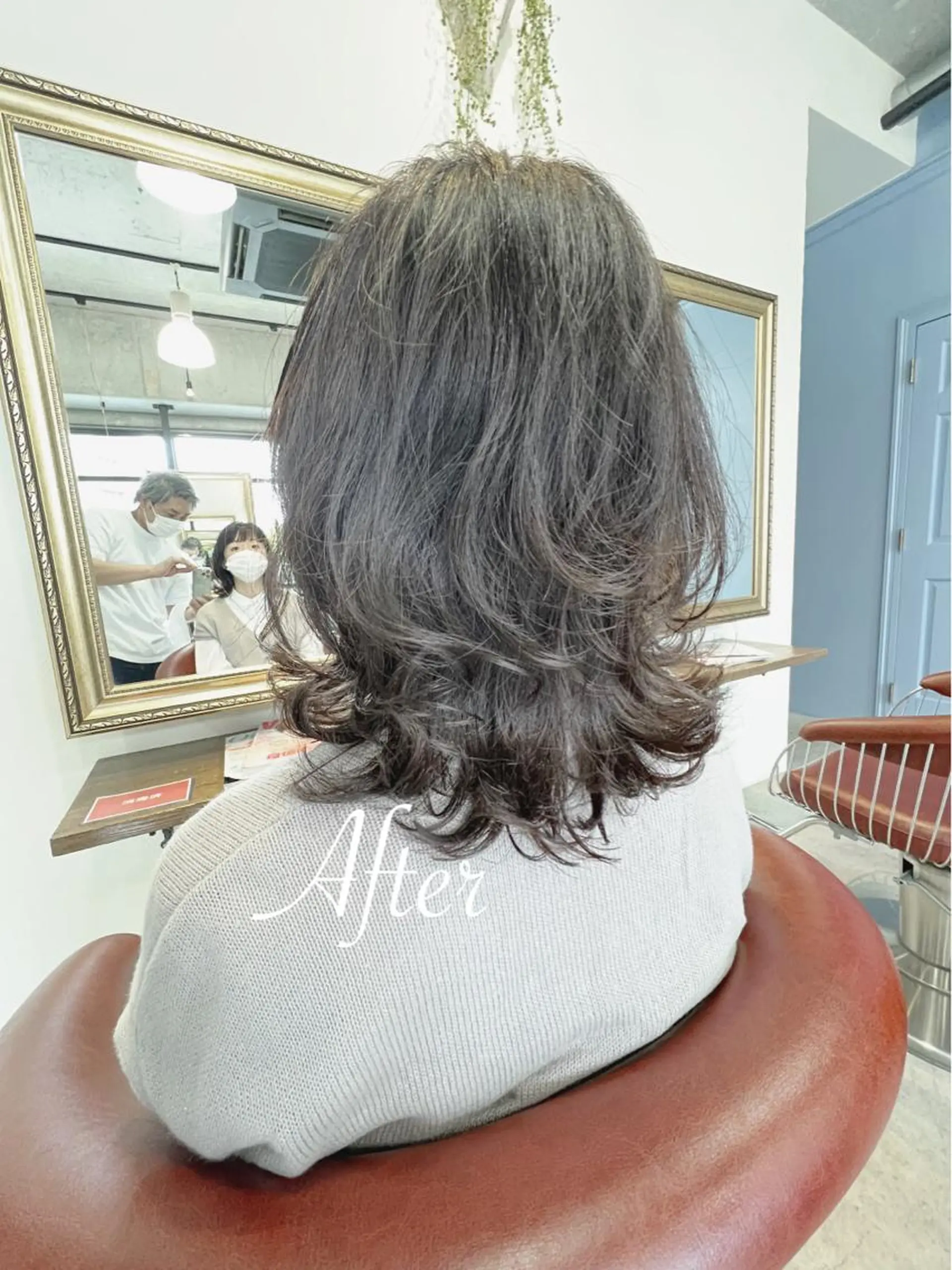 ミディアム カラー パーマ オーナースタイリスト 佐藤のヘアスタイル