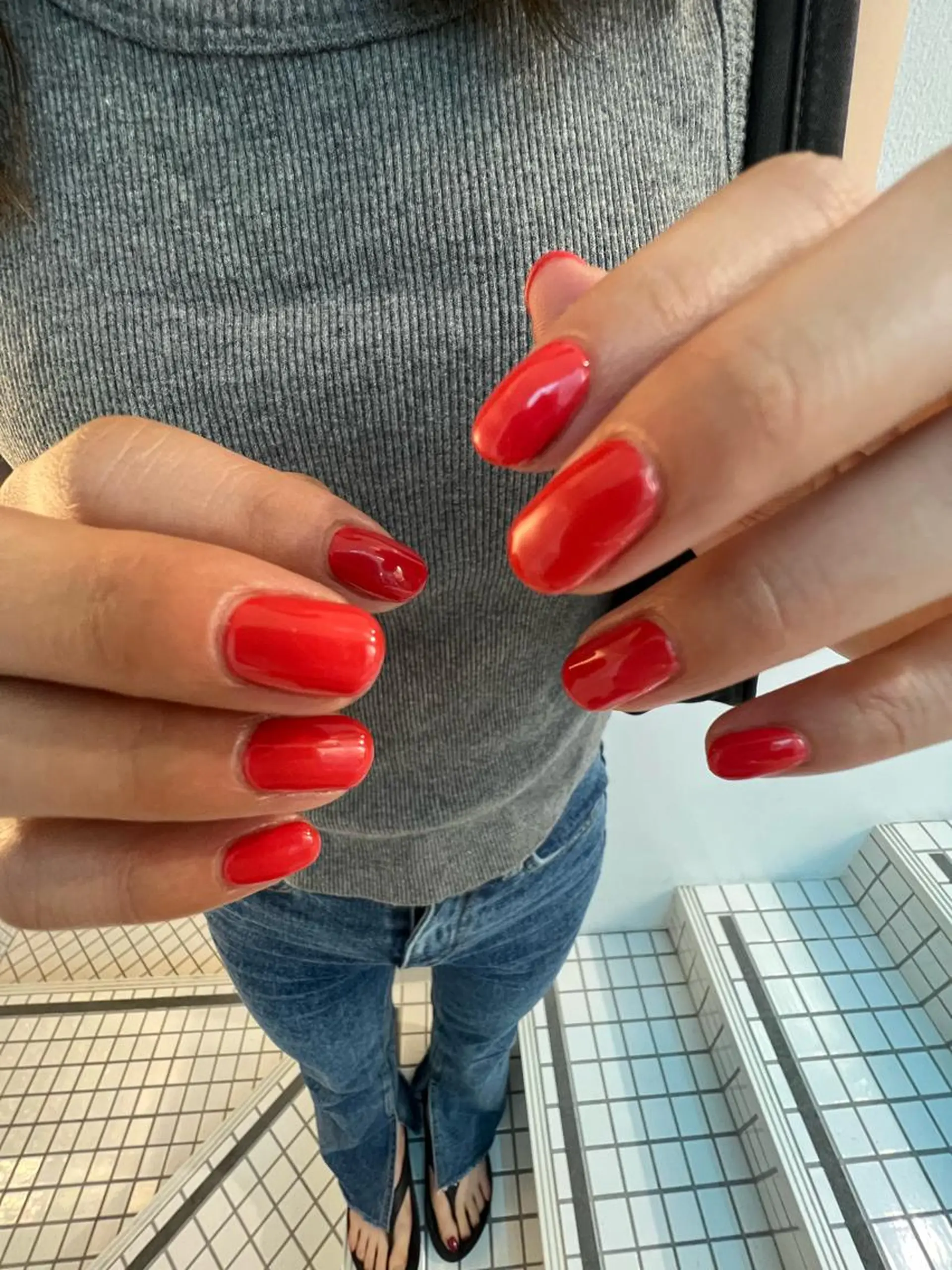 ネイル 【韓国ヘア・ネイル】 HINATA🍒のネイルデザイン