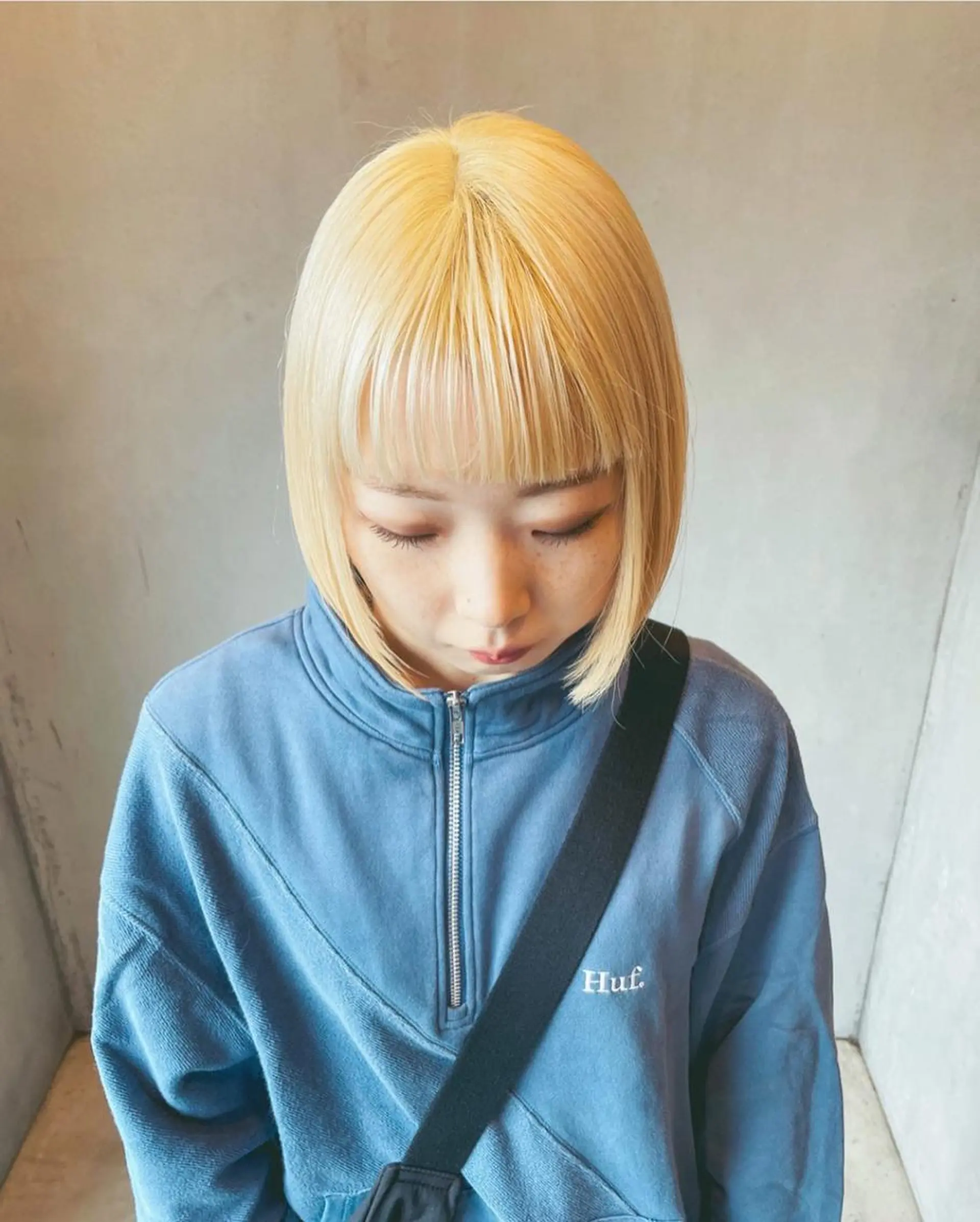 カラー ショート カット ヘアカラー トリートメント ダメージレス◎東区/ 艶カラー💫/斉藤拓のヘアスタイル