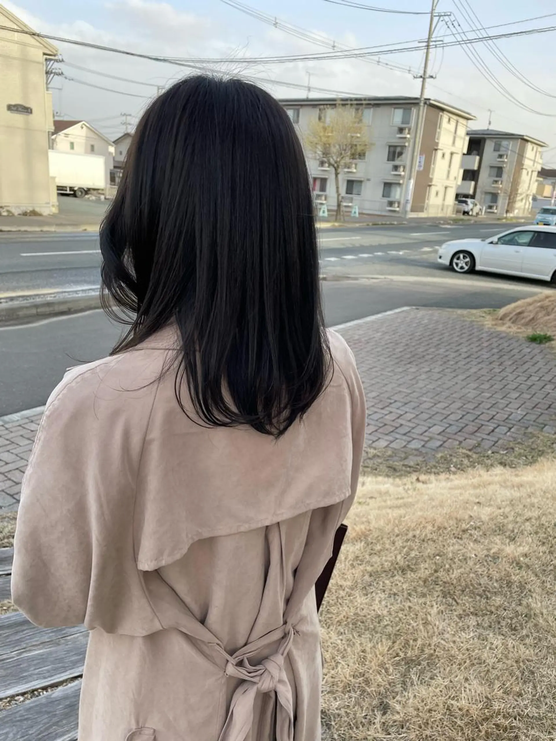 セミロング 藤村 翔充のヘアスタイル