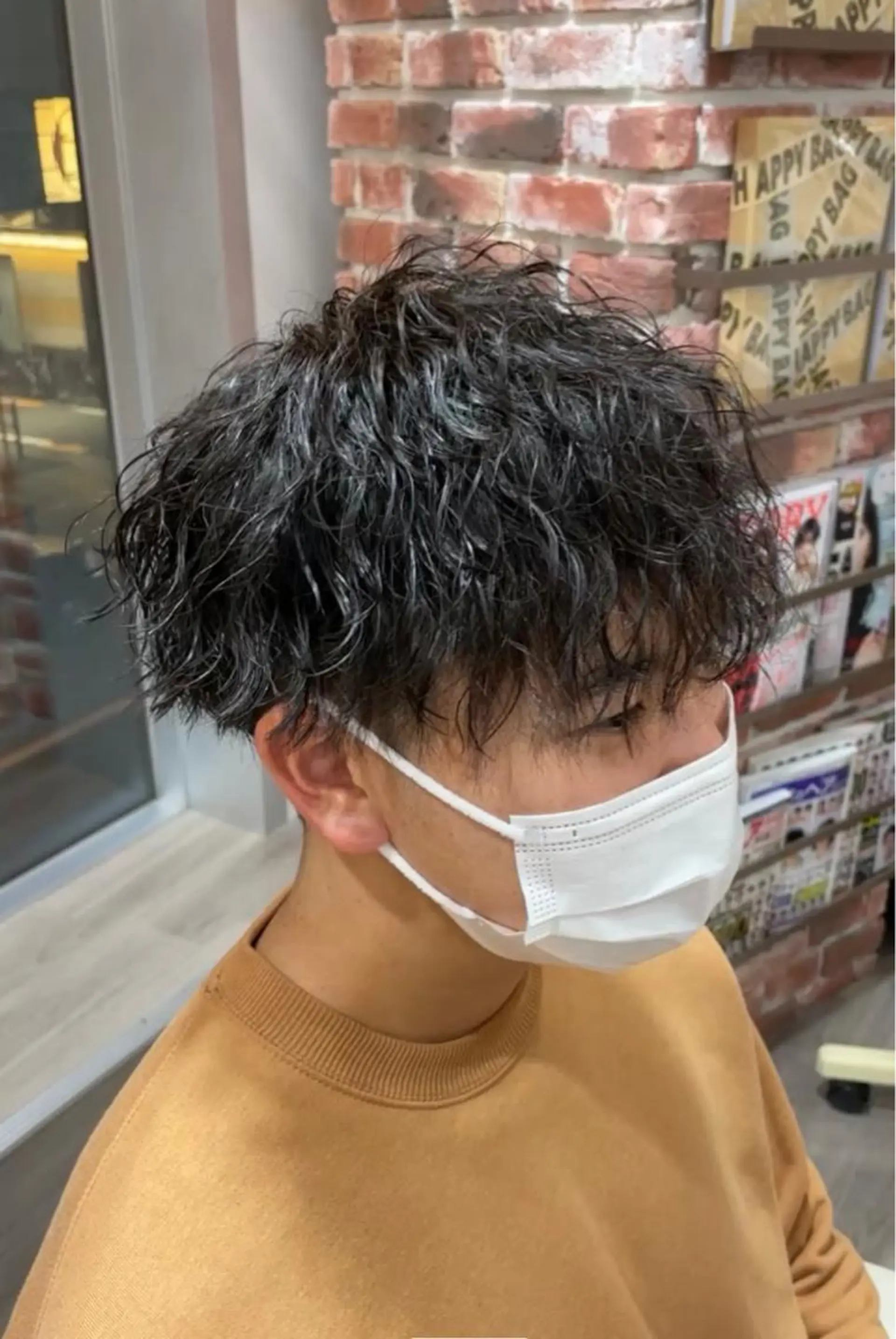 メンズ カット パーマ ✨トレンド特化美容師 WILL上村　拳吾のヘアスタイル