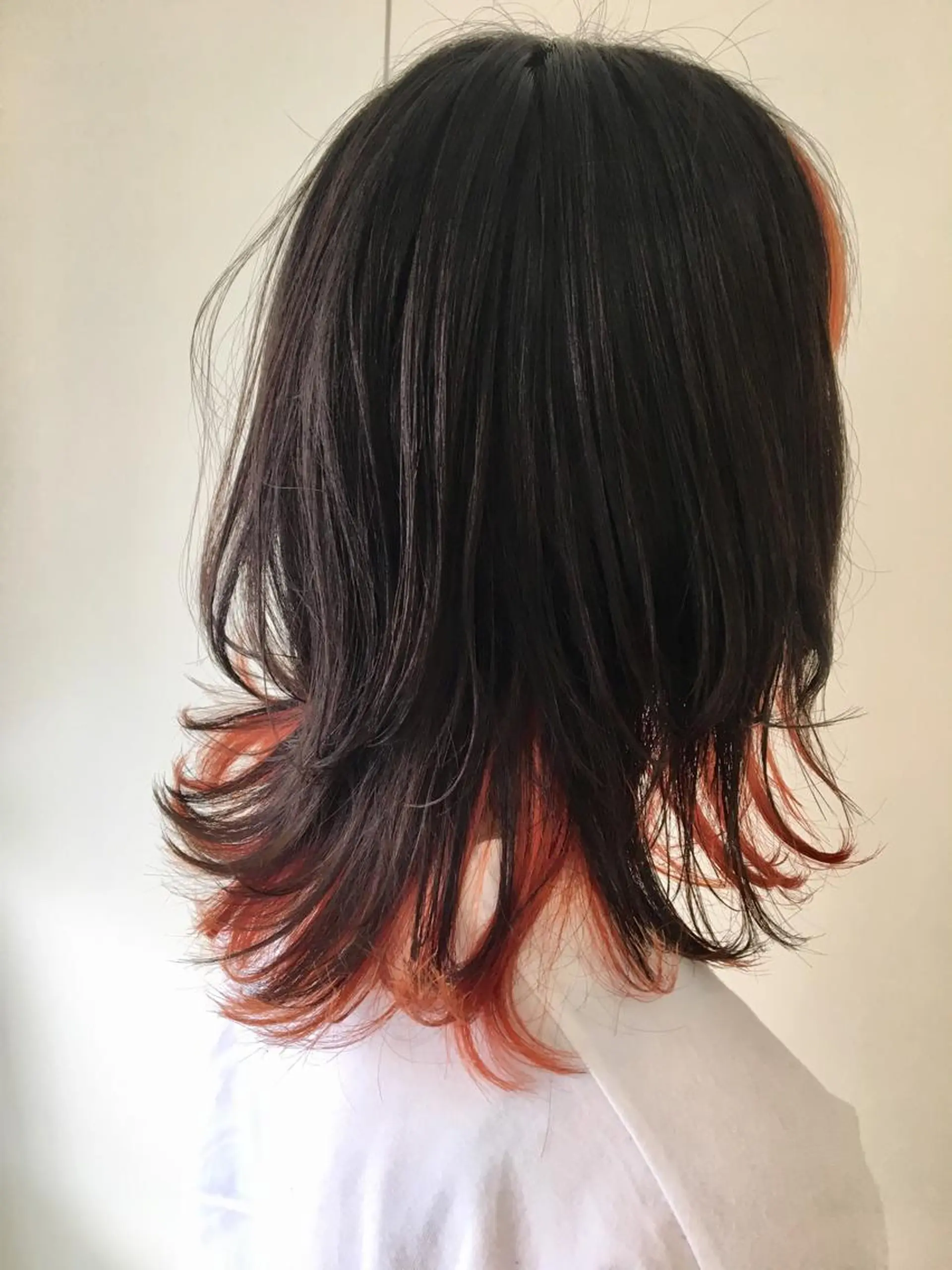 ミディアム カラー ヘアケア・頭皮ケア デザインカラー/中田のヘアスタイル