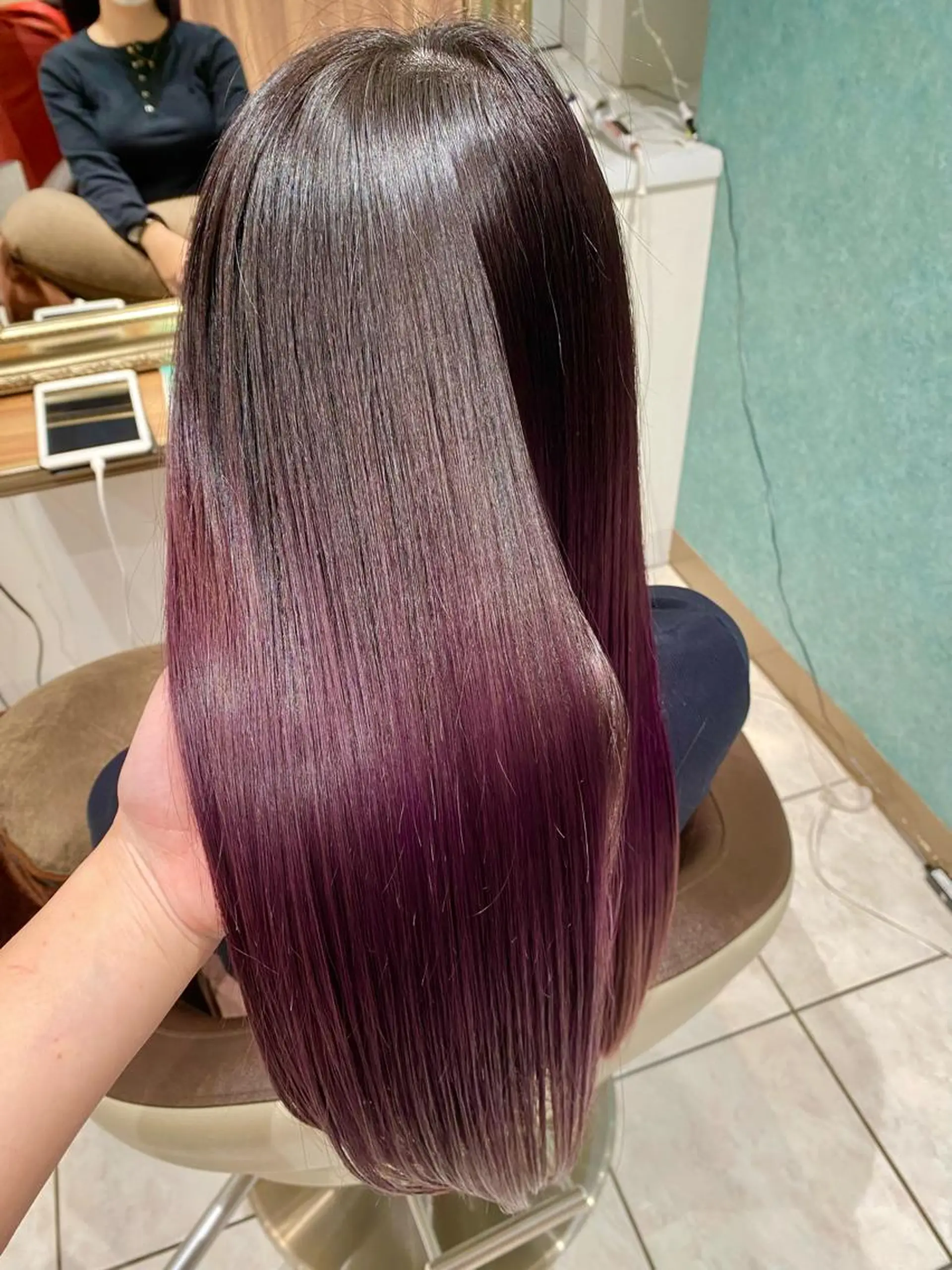 ロング 【縮毛矯正特化】 kyokaのヘアスタイル