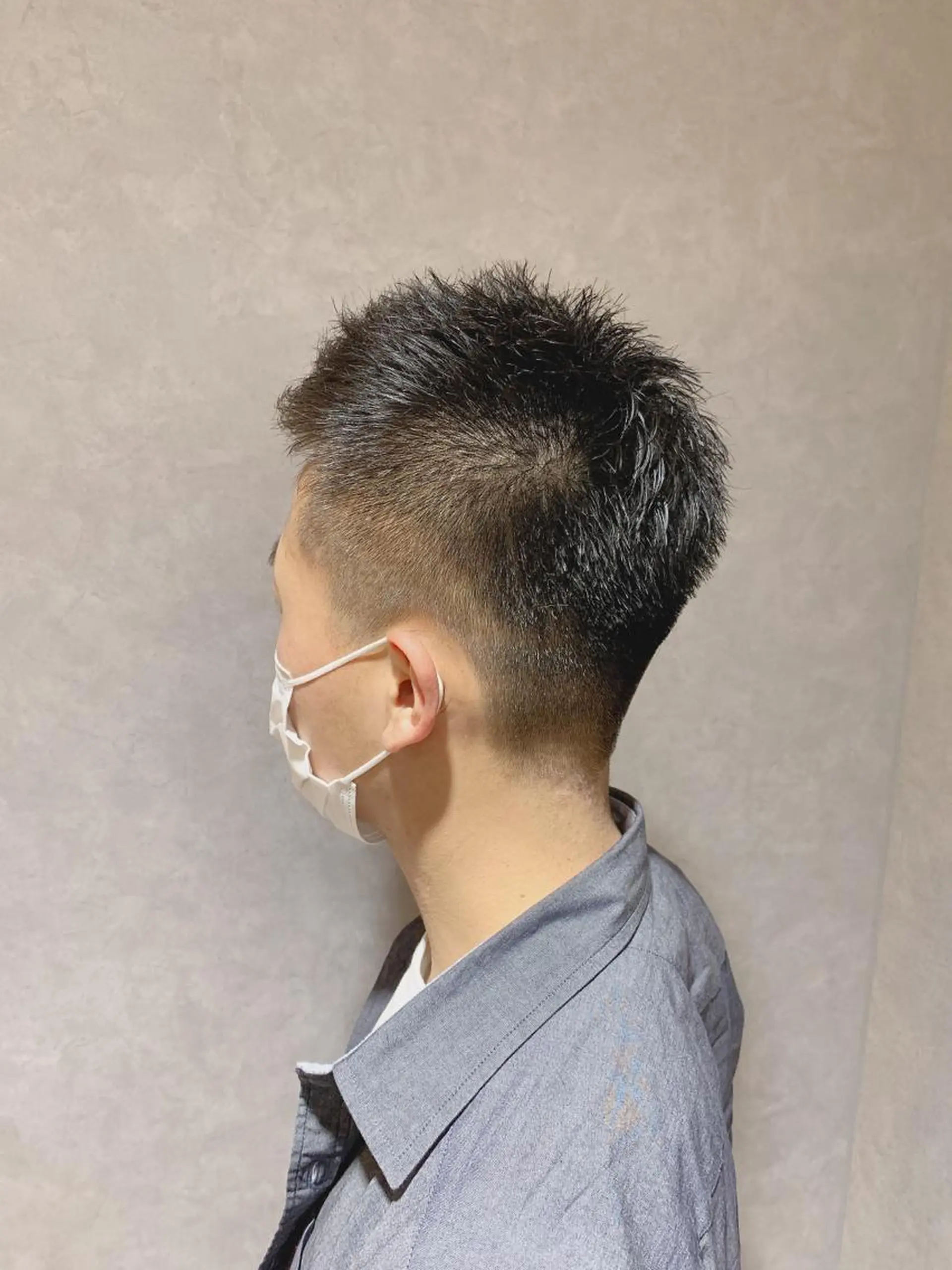 ショート メンズ 當間 大知のヘアスタイル