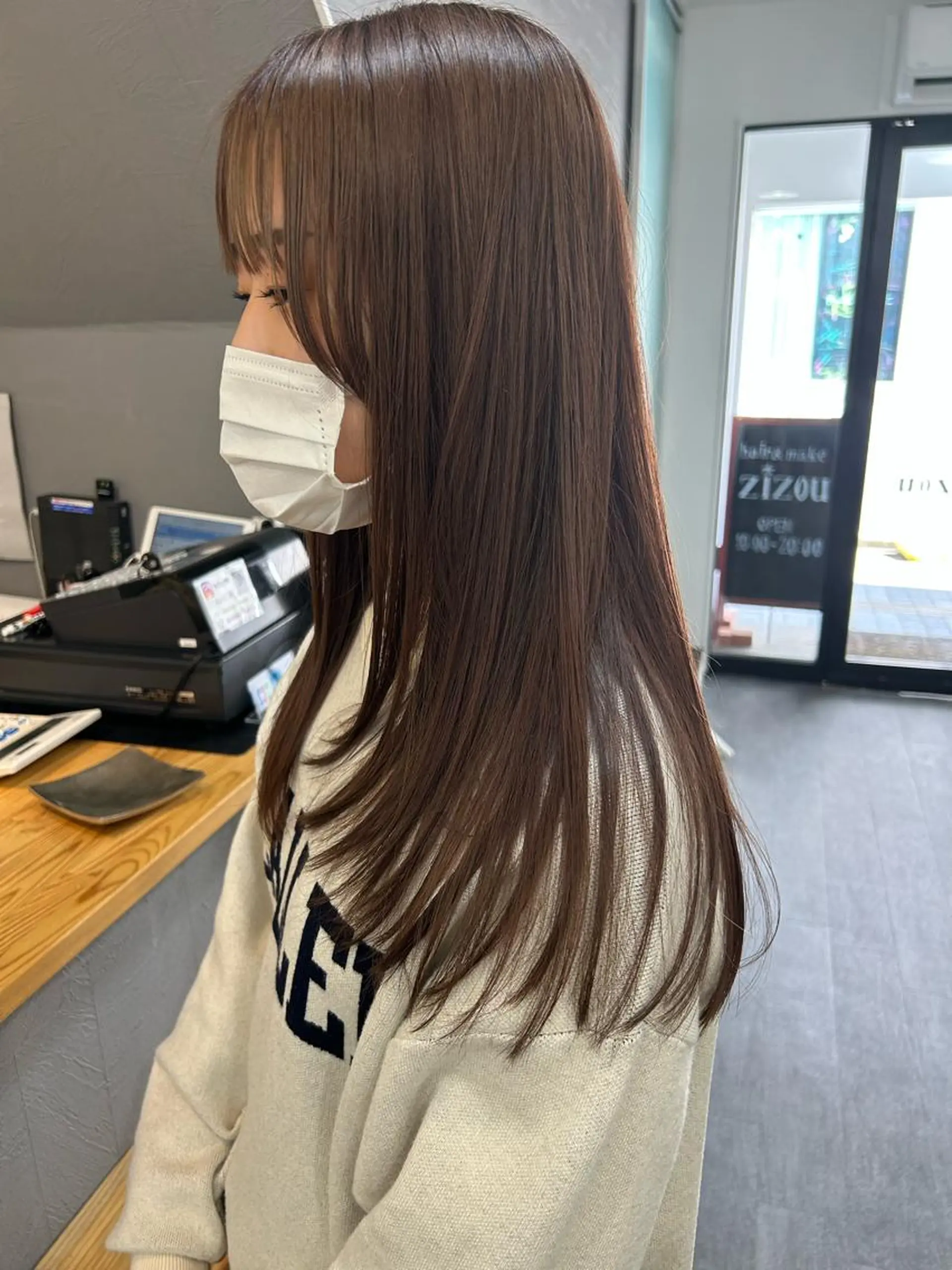 セミロング カット ヘアカラー トリートメント RAYGLOW  by HEADLIGHT ひたちなか店所属・シンプル/ナチュラル 後藤健吾のヘアスタイル