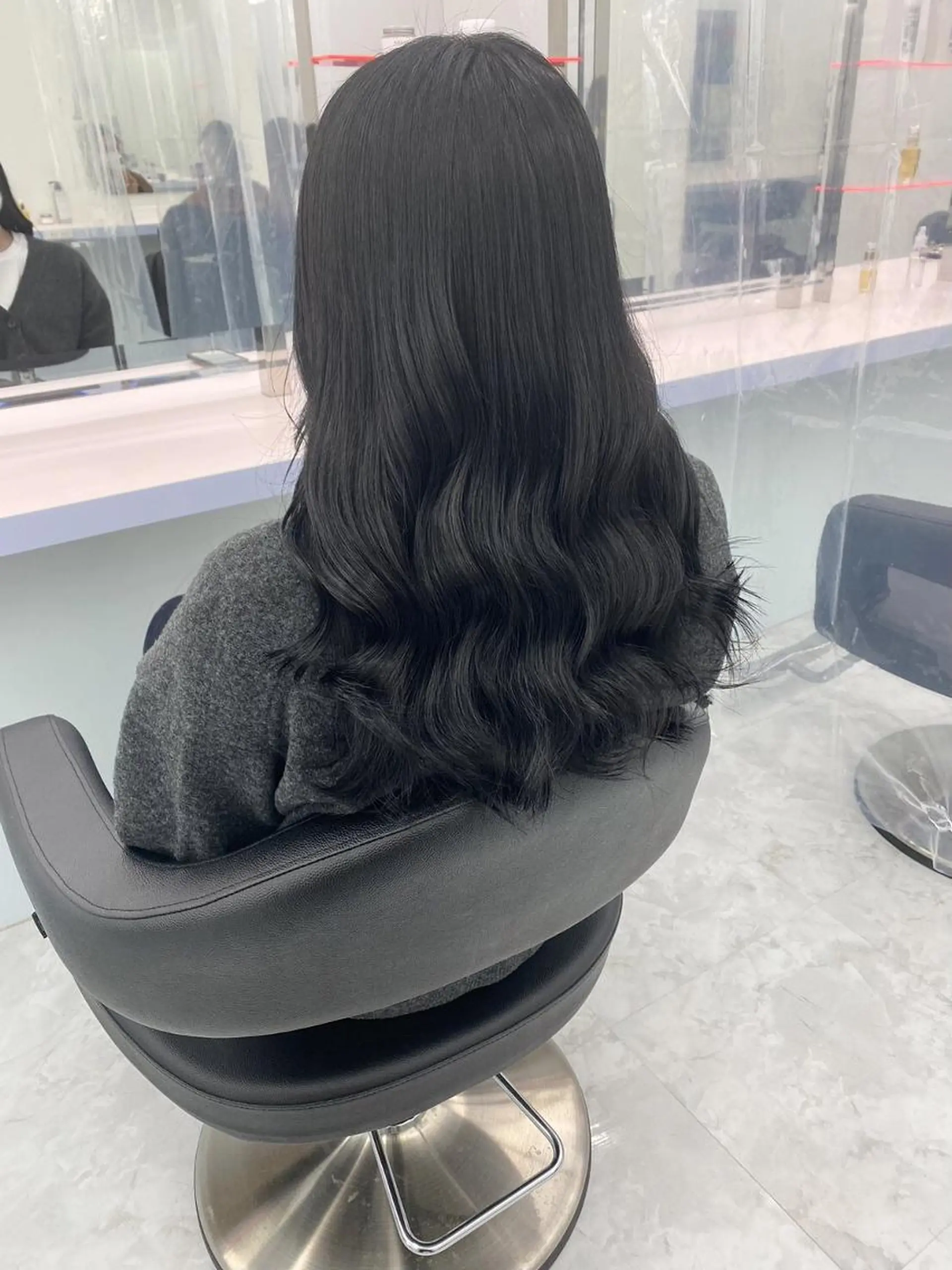 カラー *大人上品🇰🇷 韓国トレンド🇰🇷のヘアスタイル