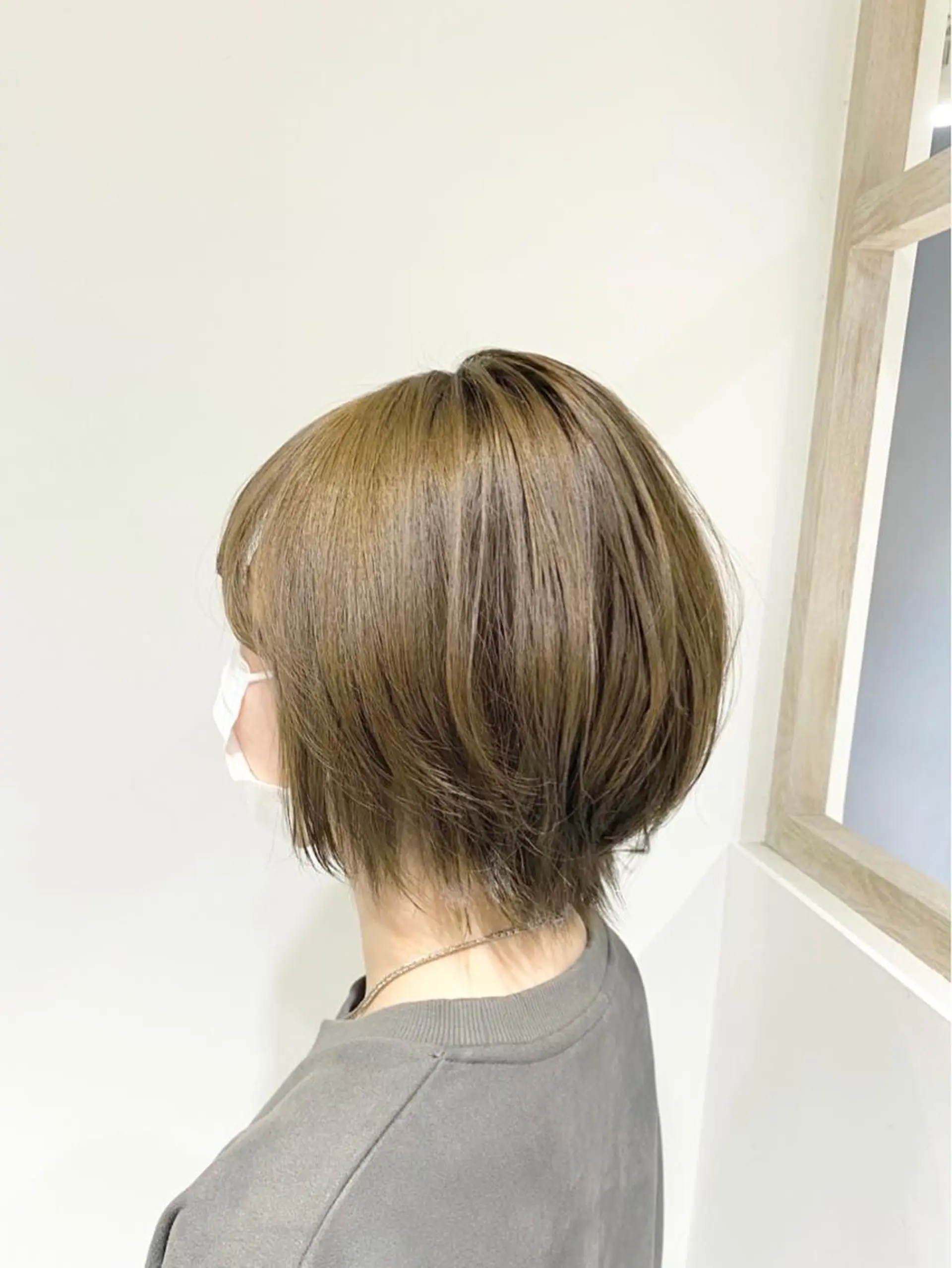ショート ヘアカラー トリートメント motel所属・モデルや芸能人も通う ✨マンツーマンサロンのヘアスタイル
