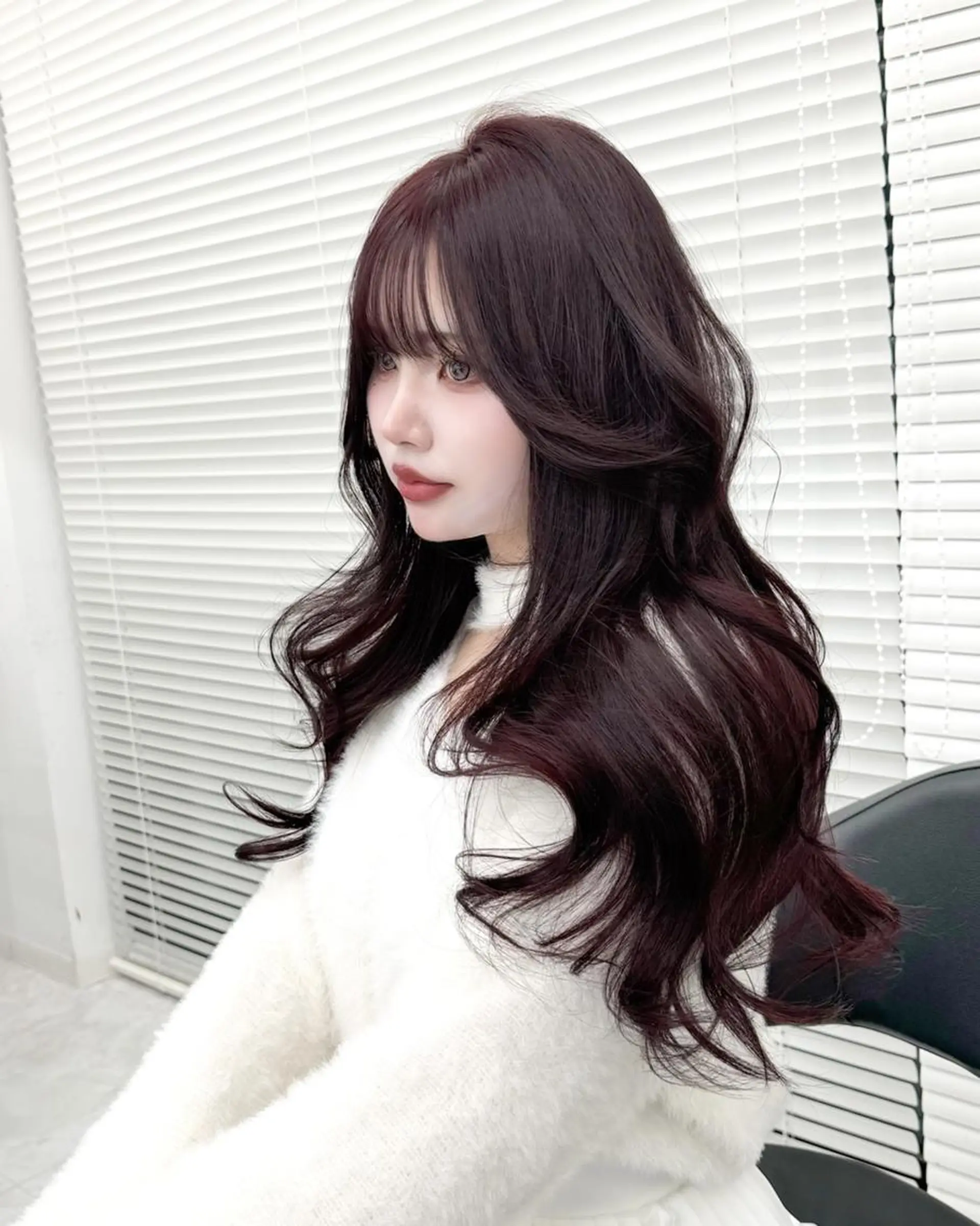 ロング カラー ヘアカラー トリートメント ヘッドスパ ヘアセット 韓国ベージュ🇰🇷 レイヤー🤍渋谷のヘアスタイル