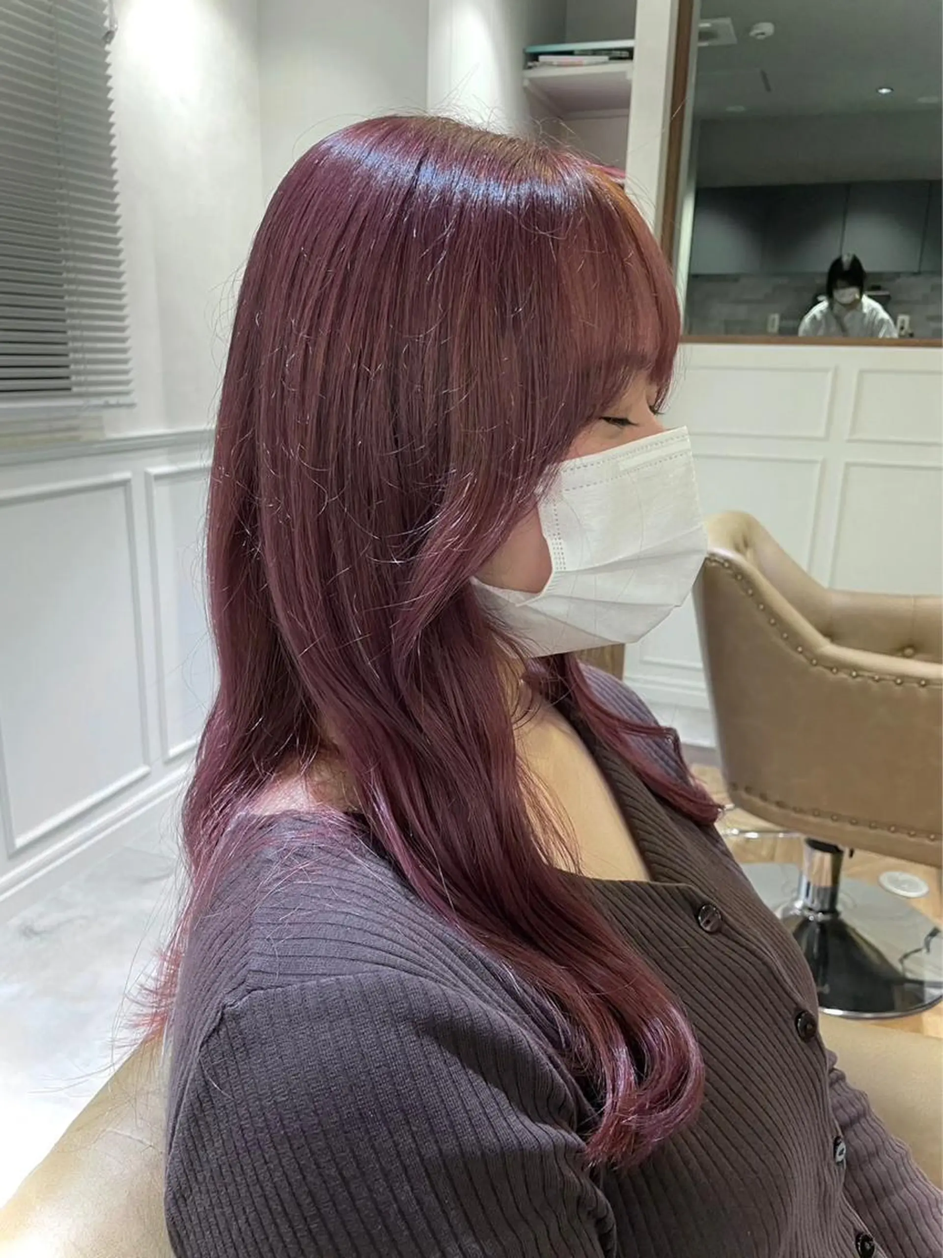 ロング カラー ヘアカラー トリートメント 🍬きょん カラーモデル募集🍬のヘアスタイル