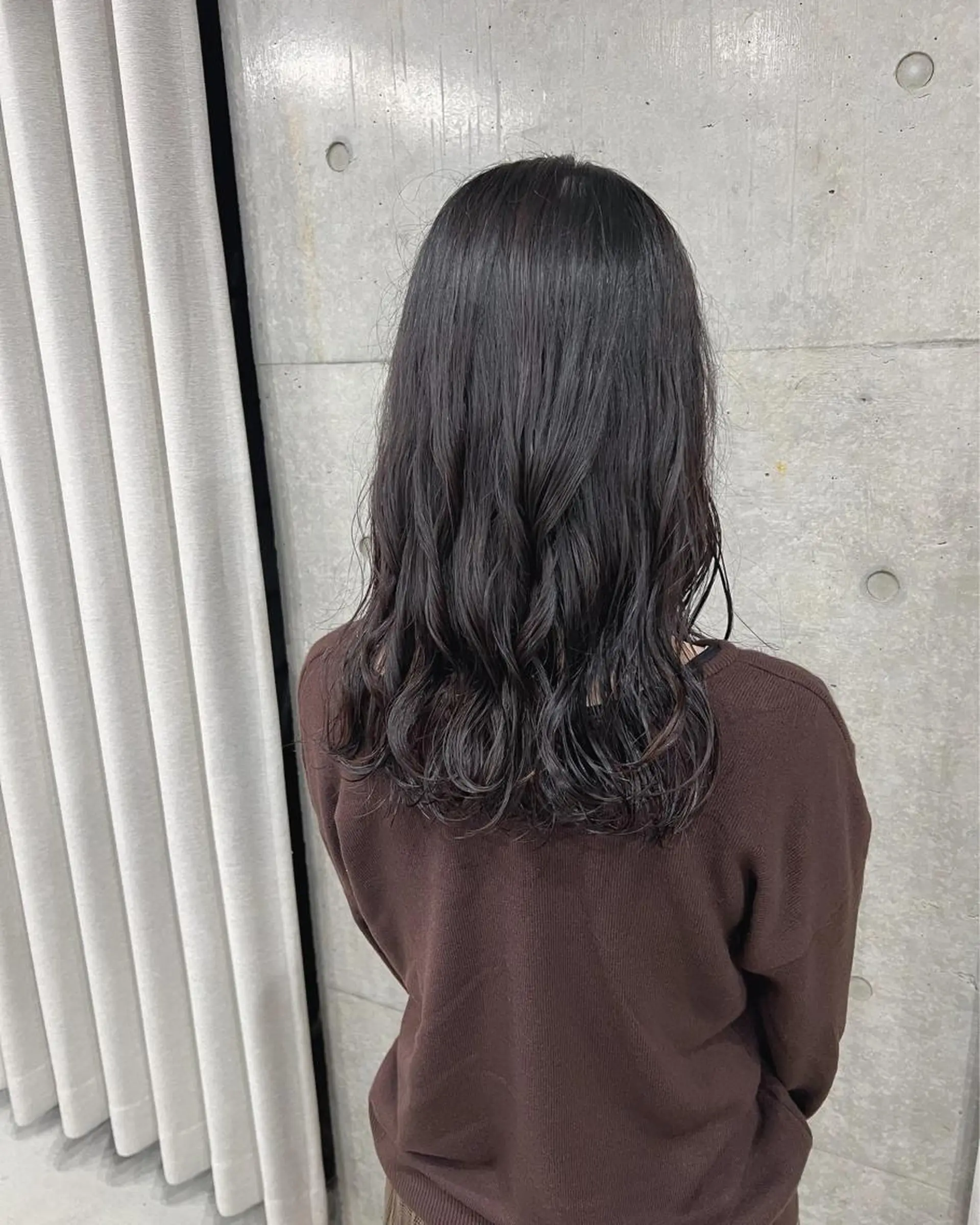 ミディアム パーマ ボブパーマコテ巻き風 パーマNo1深江秀平のヘアスタイル