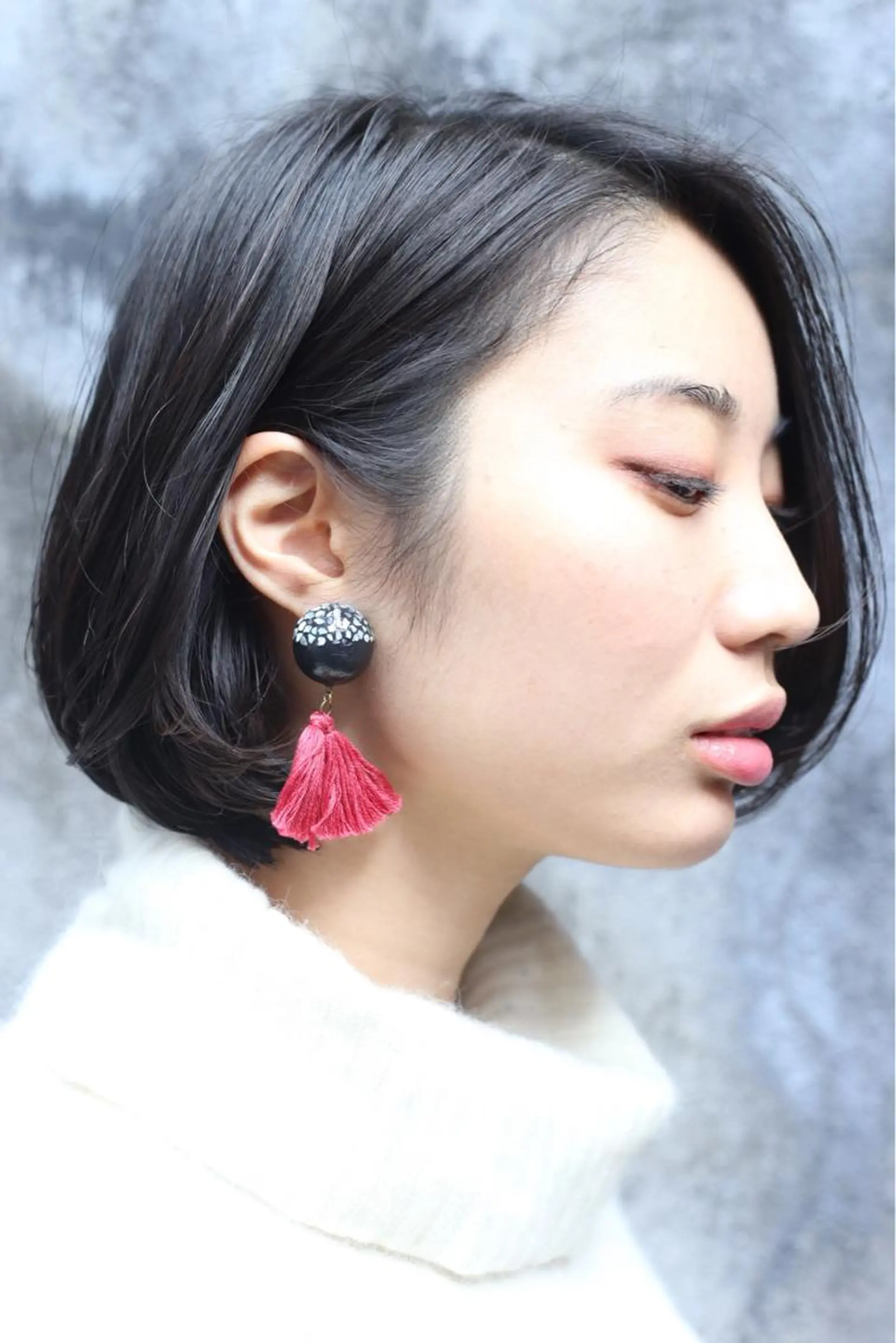ショート ボブ カット トリートメント vato マンツーマンサロンのヘアスタイル