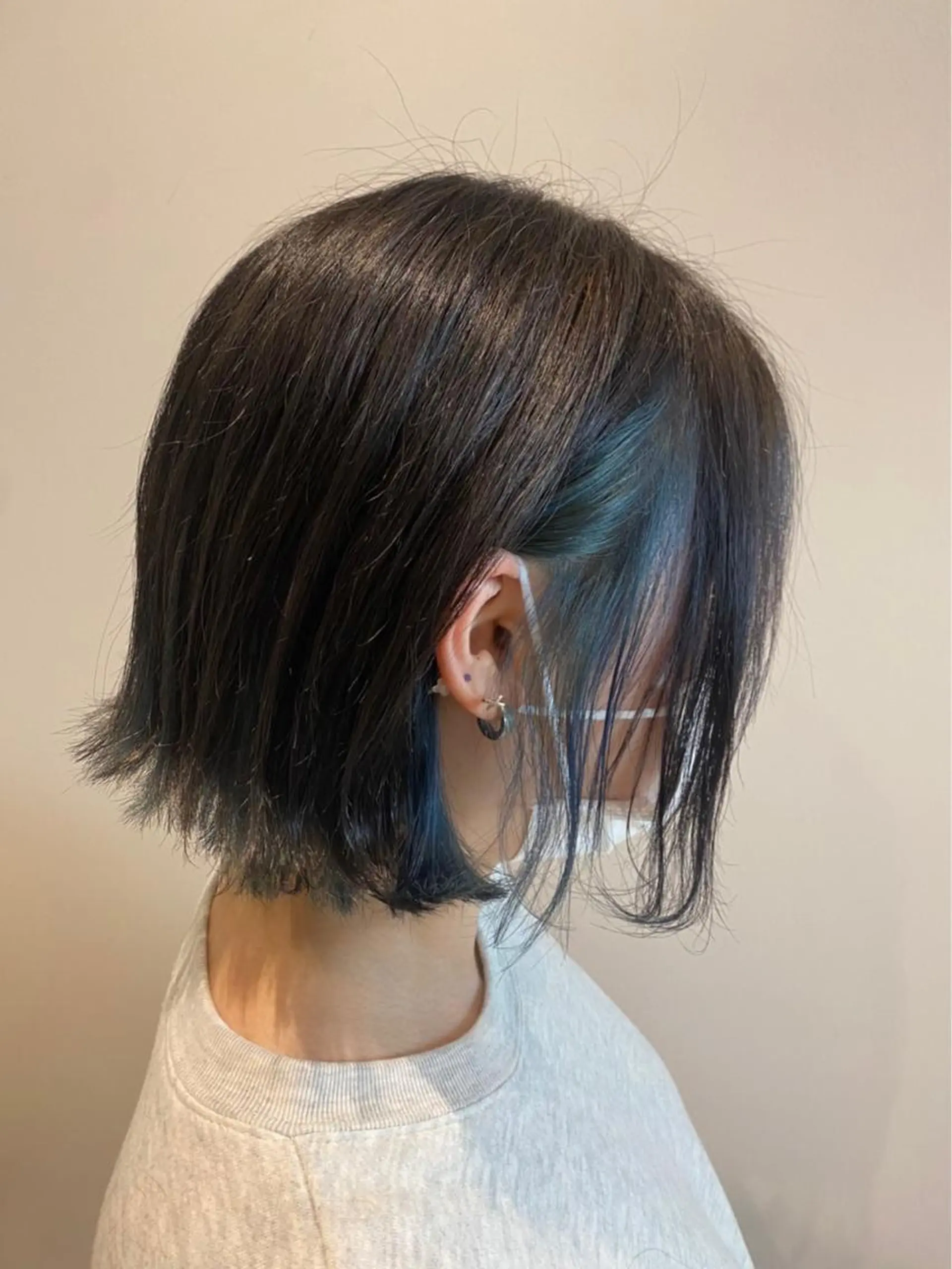 ショート カラー ブルーカラー インナーカラー カット ヘアカラー トリートメント 艶髪🌿美髪 大塚礼乃【西荻窪】のヘアスタイル