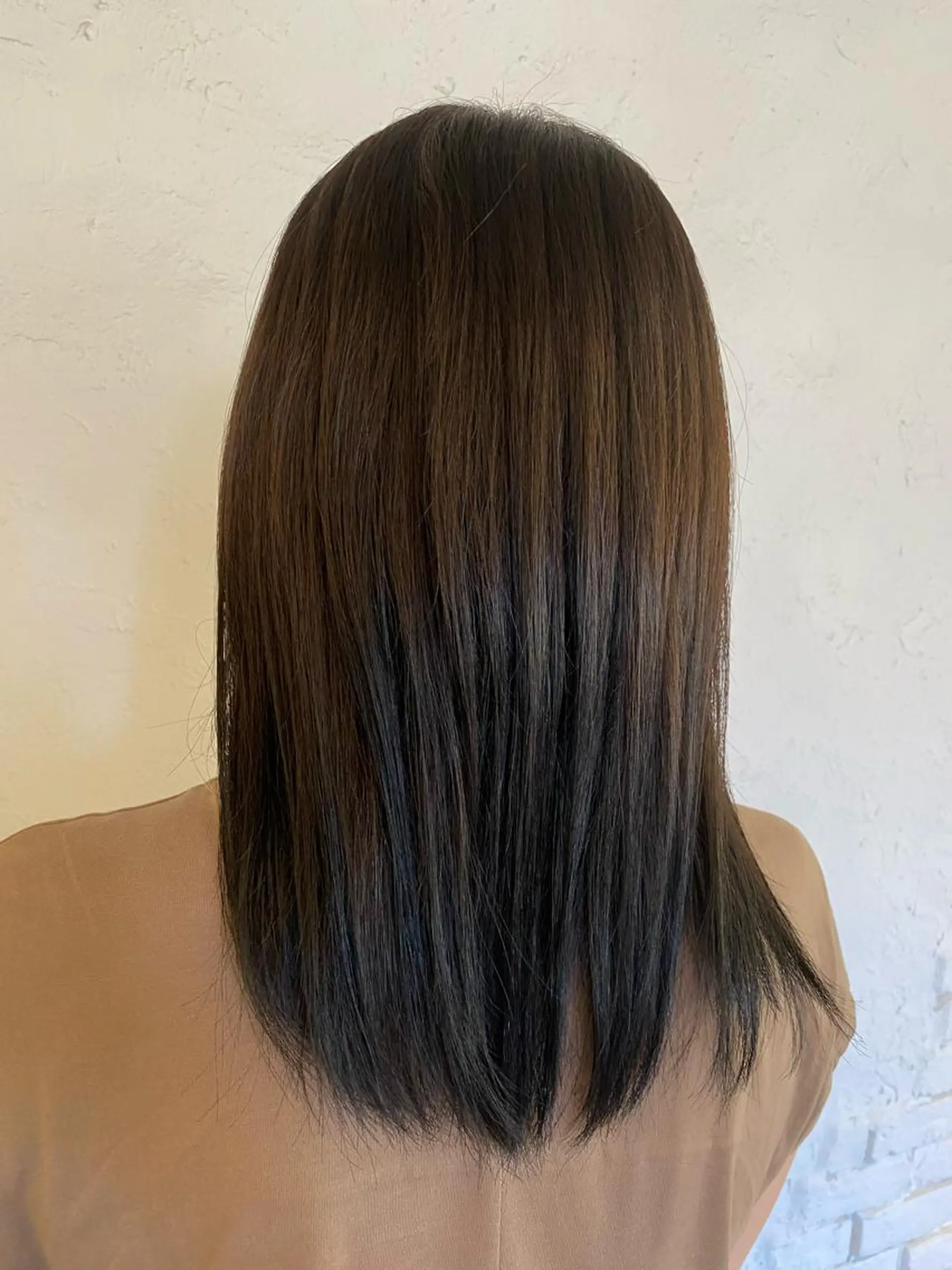 ロング アッシュ アッシュブラック ヘアカラー トリートメント 宮澤弘一/ショート/ 縮毛矯正のヘアスタイル