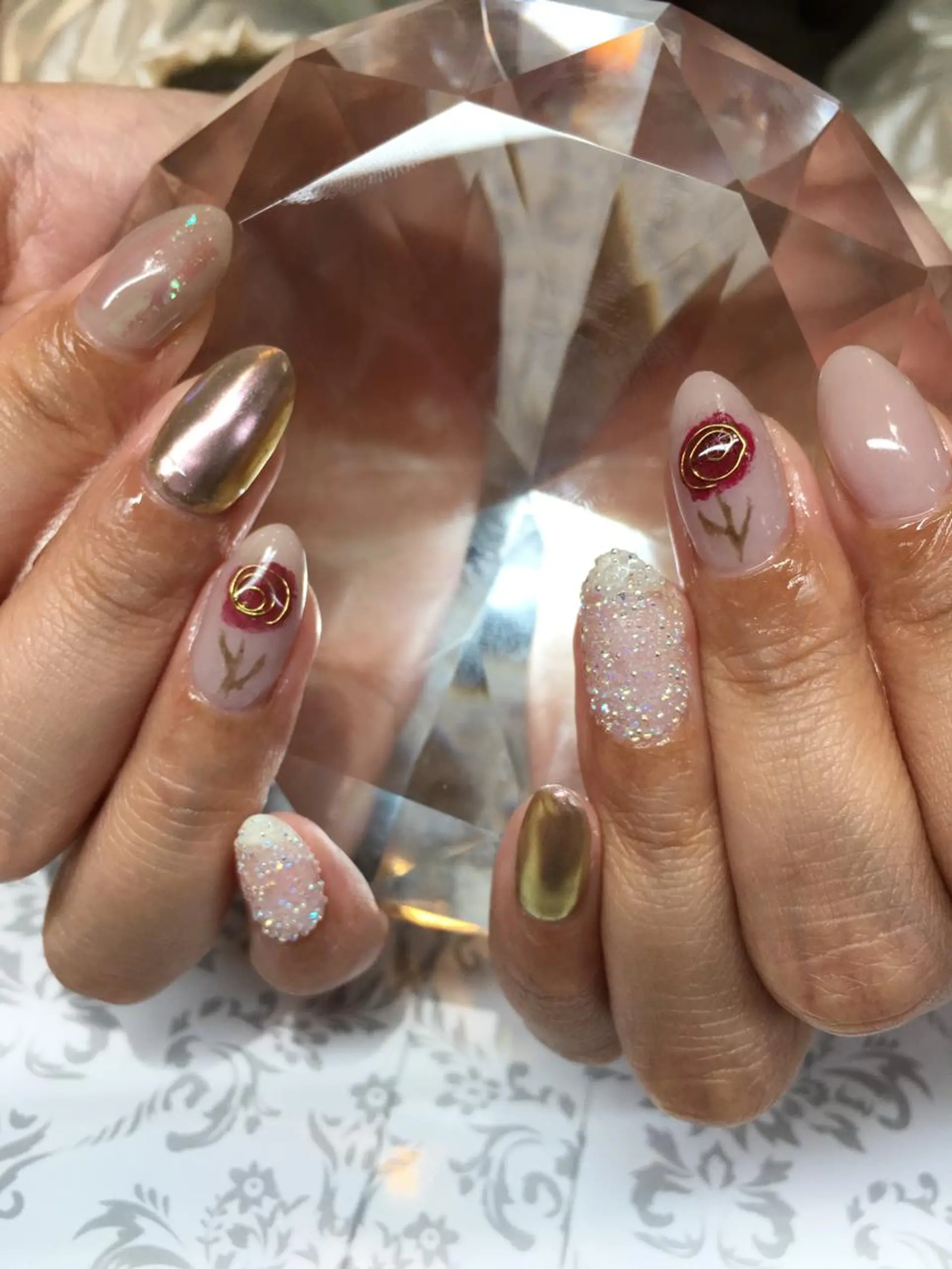 ネイル ニュアンスネイル ハンドネイル glow_ nailのネイルデザイン
