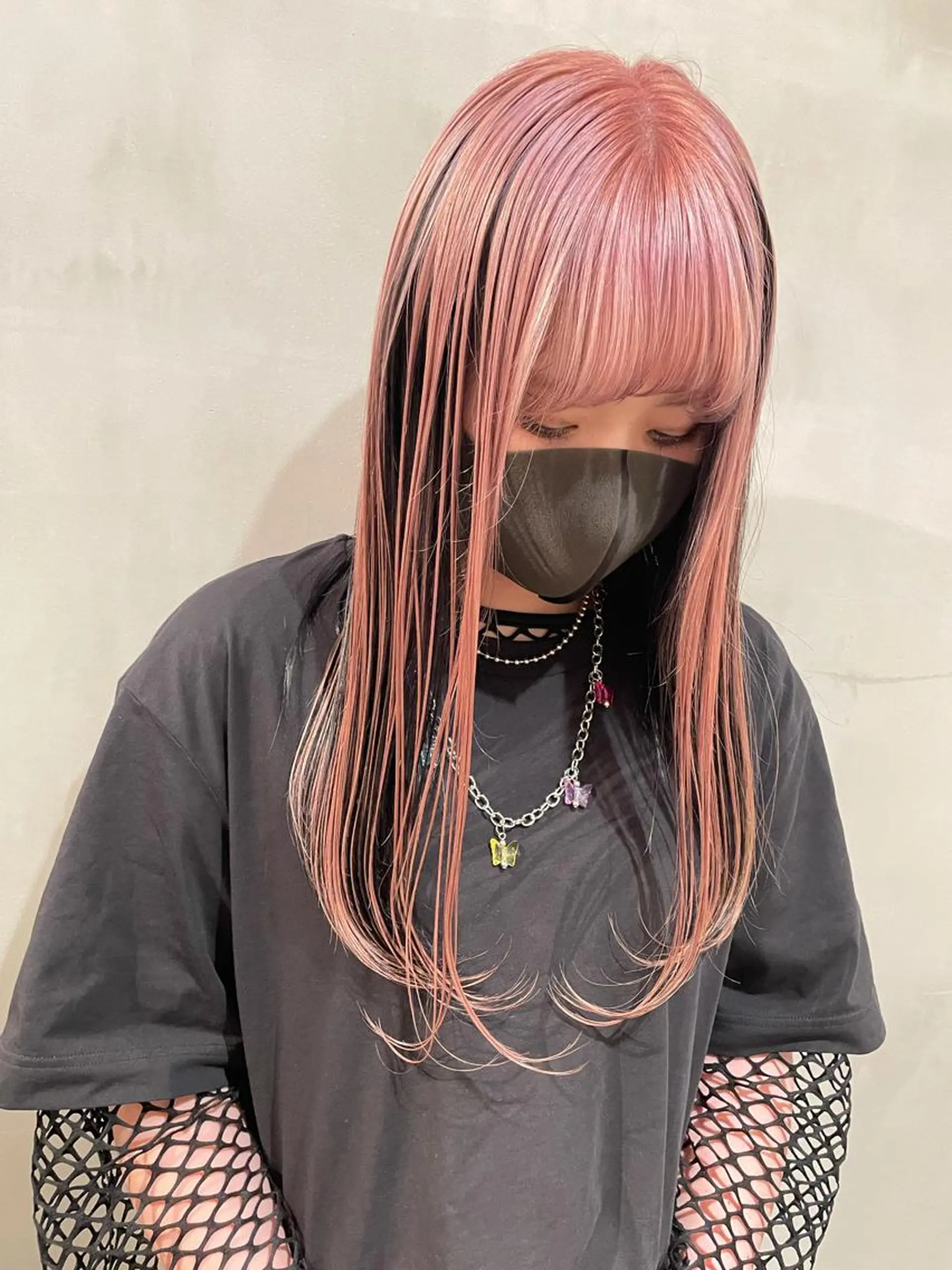 ロング カラー ヘアカラー トリートメント 優 作のヘアスタイル