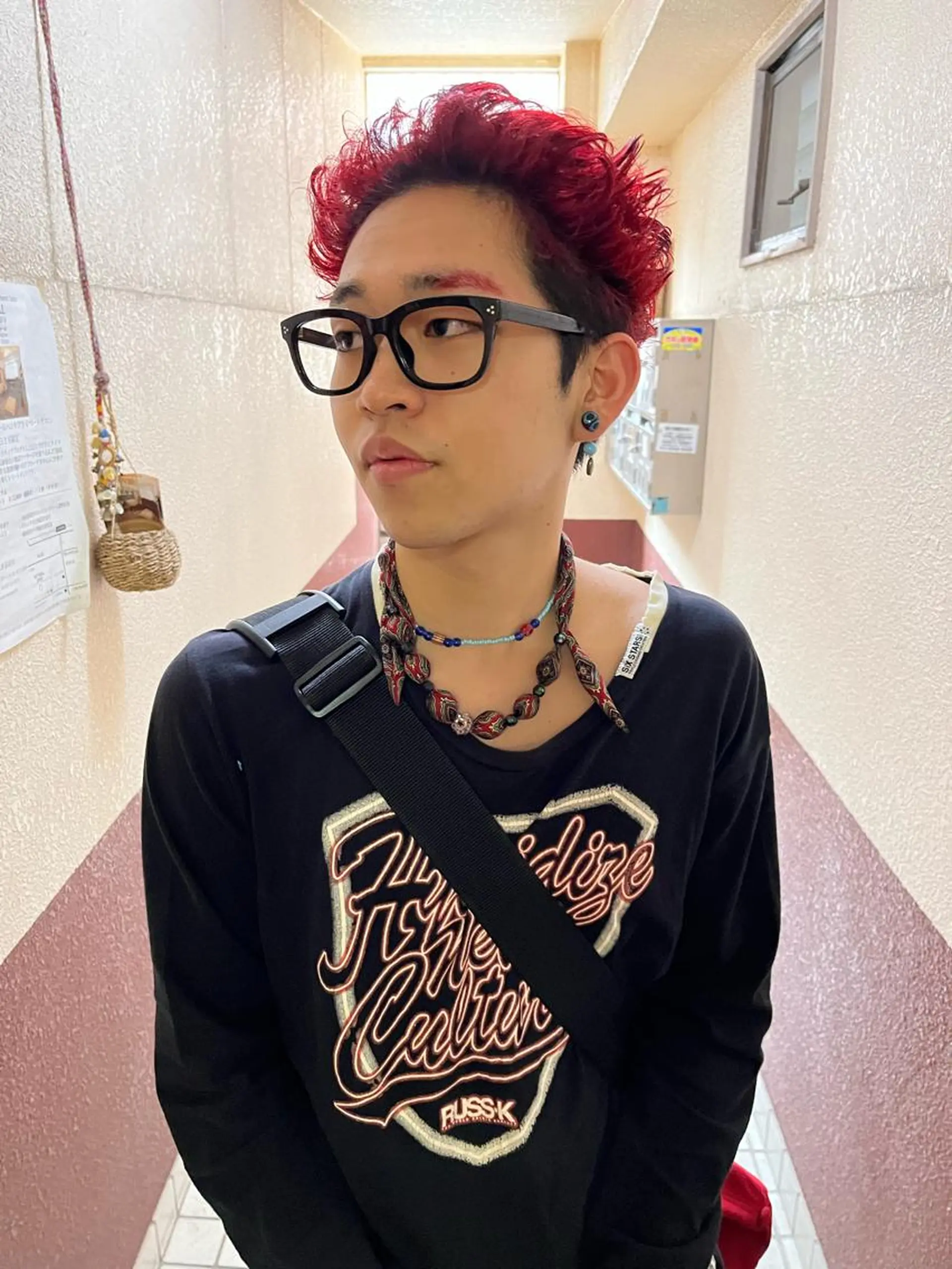 ショート カラー メンズ KAH所属・Koichi Satoのヘアスタイル