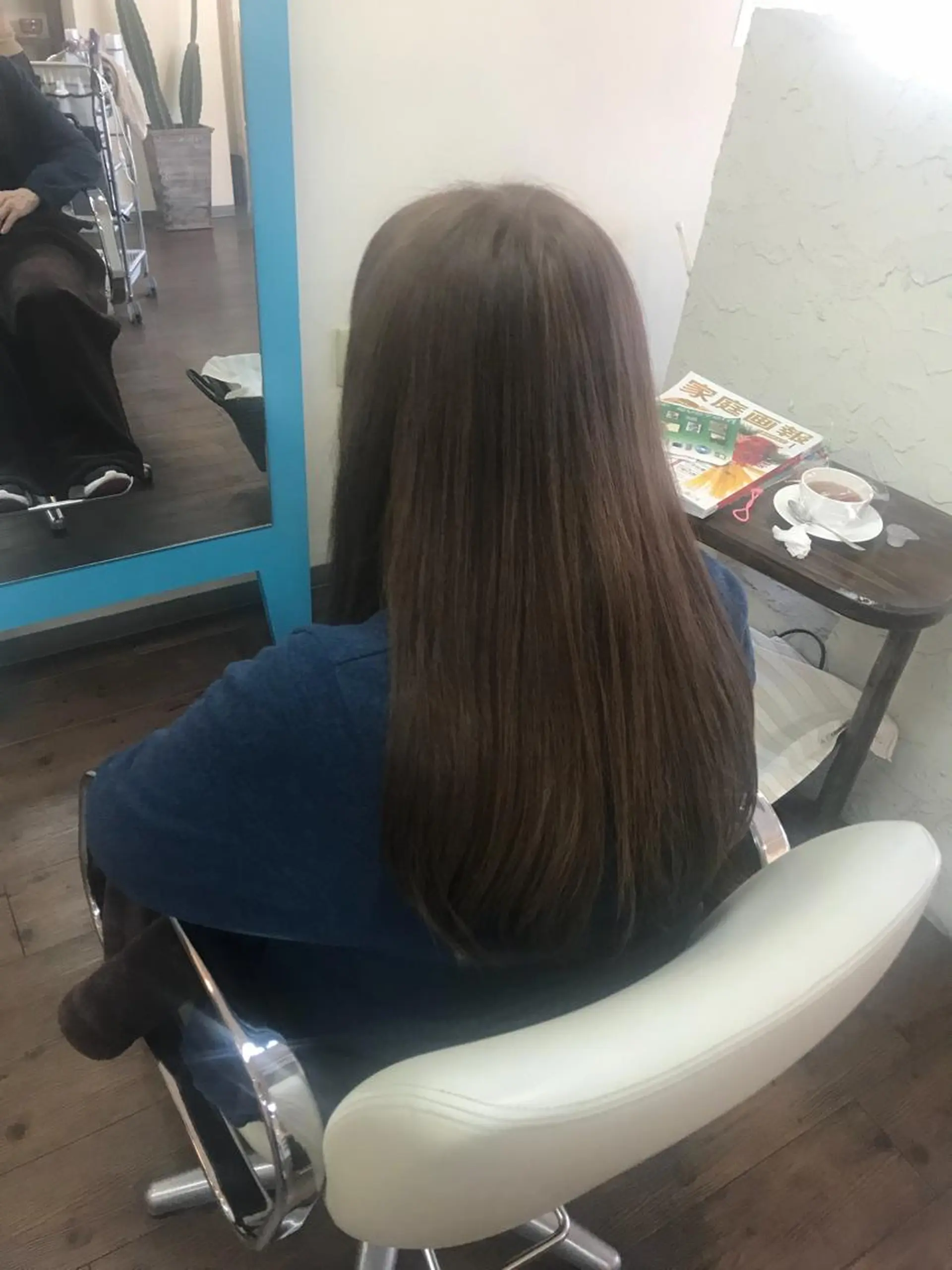 ロング カラー カット ヘアカラー ヘアウィズユウイースト所属・中野 大士のヘアスタイル