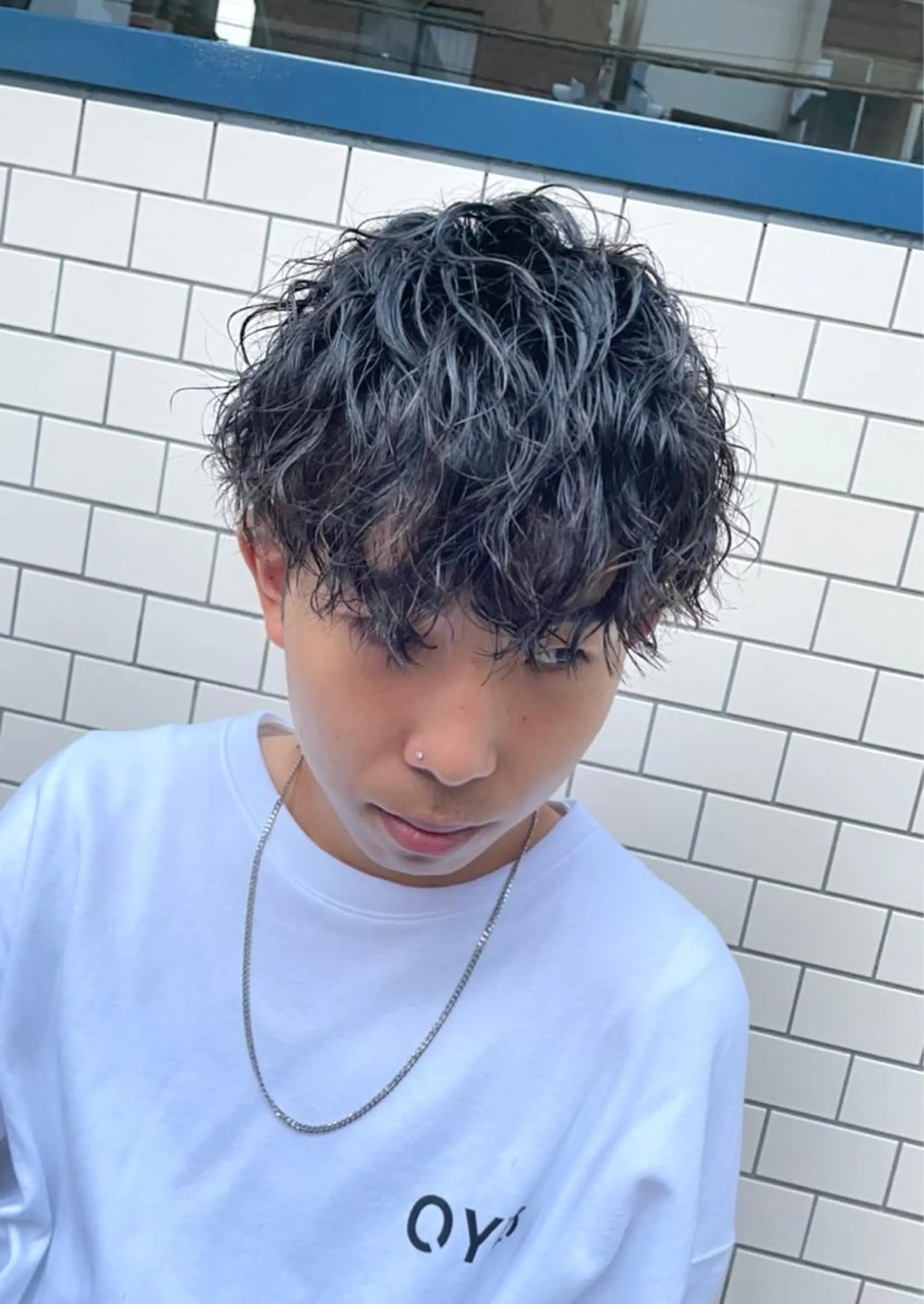 ミディアム 渋谷 ミモザワークス タニグチヨシユキのヘアスタイル
