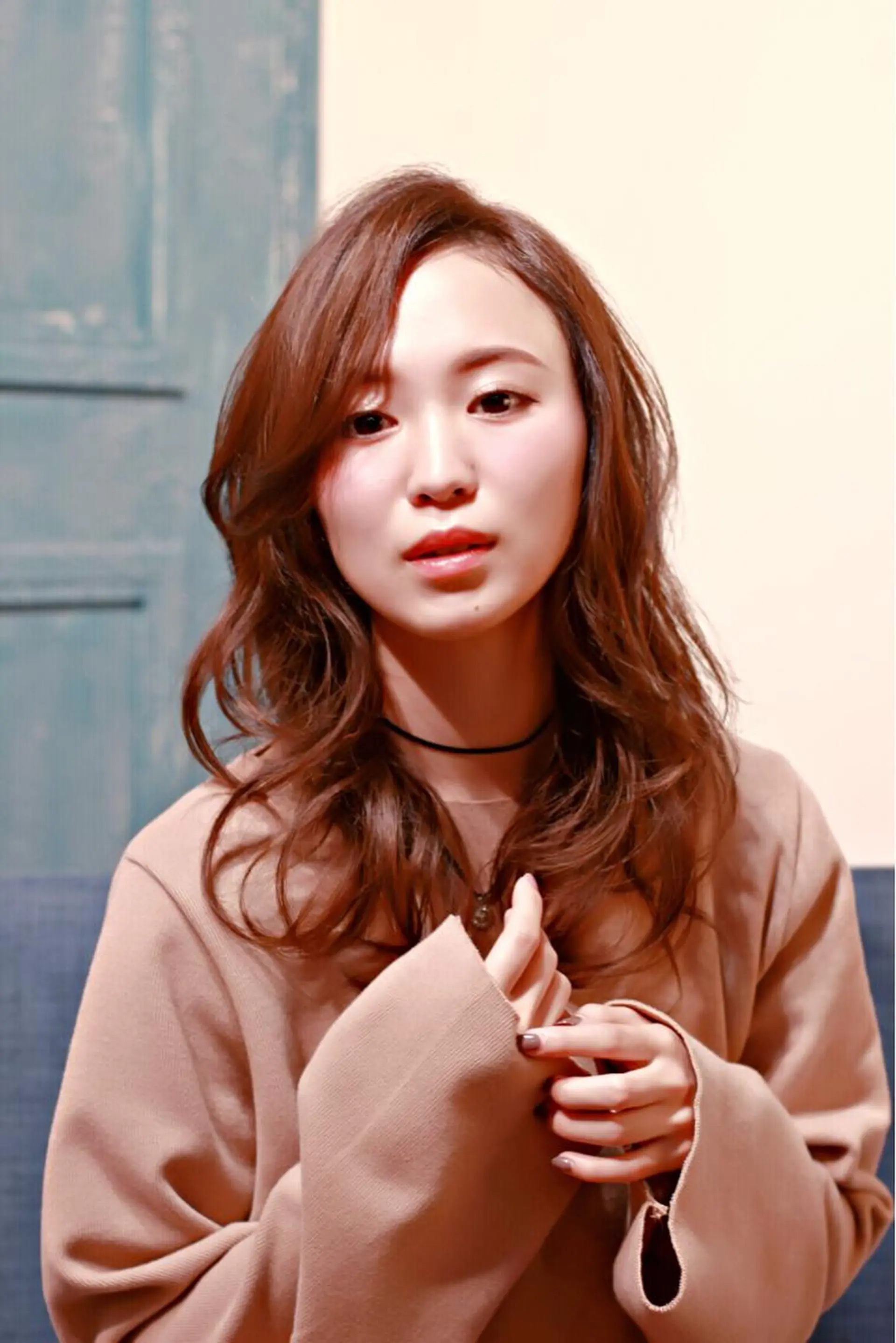 ミディアム アメリラブヘアー 土屋　洋平のヘアスタイル