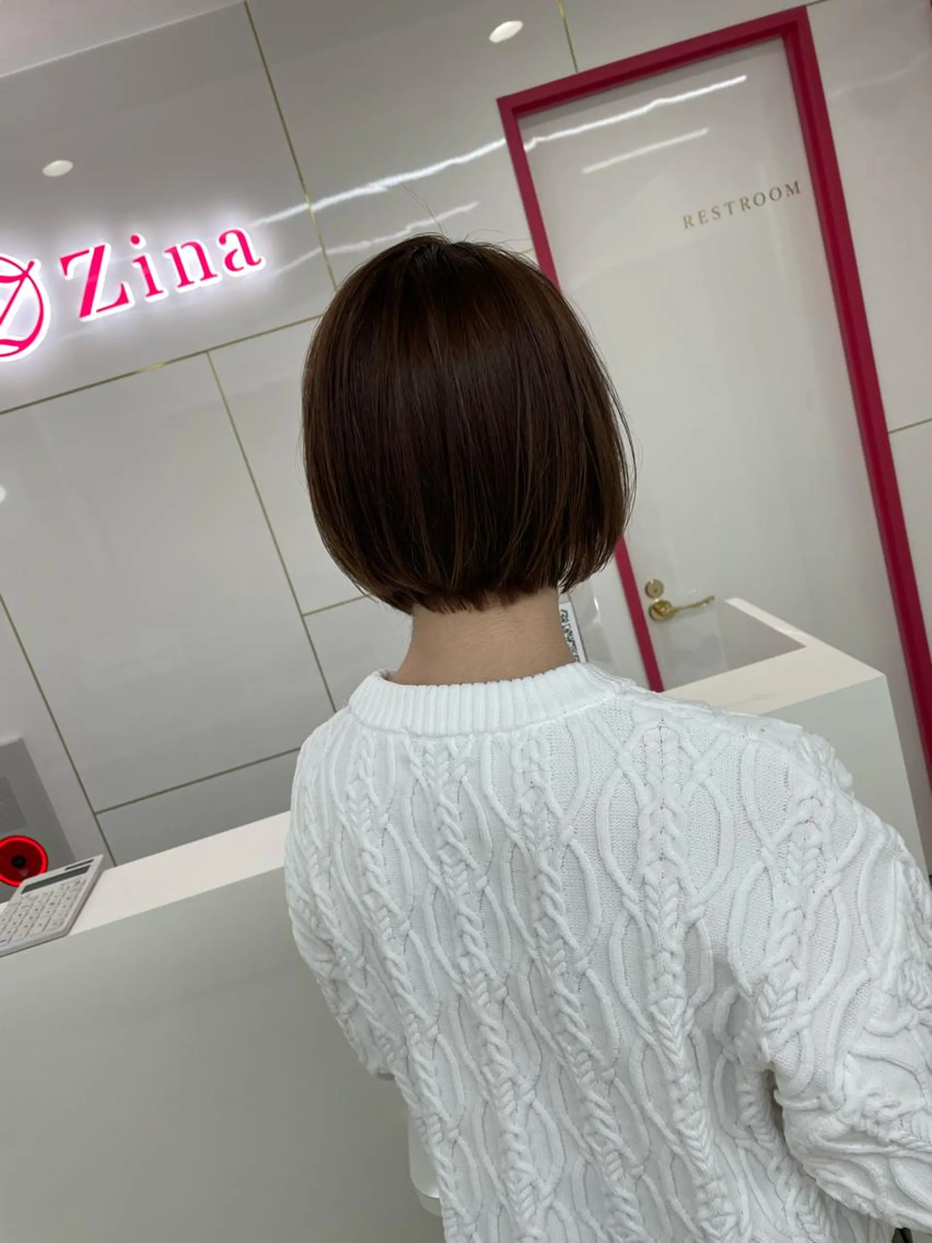 ショート カラー 冨木 雄斗のヘアスタイル