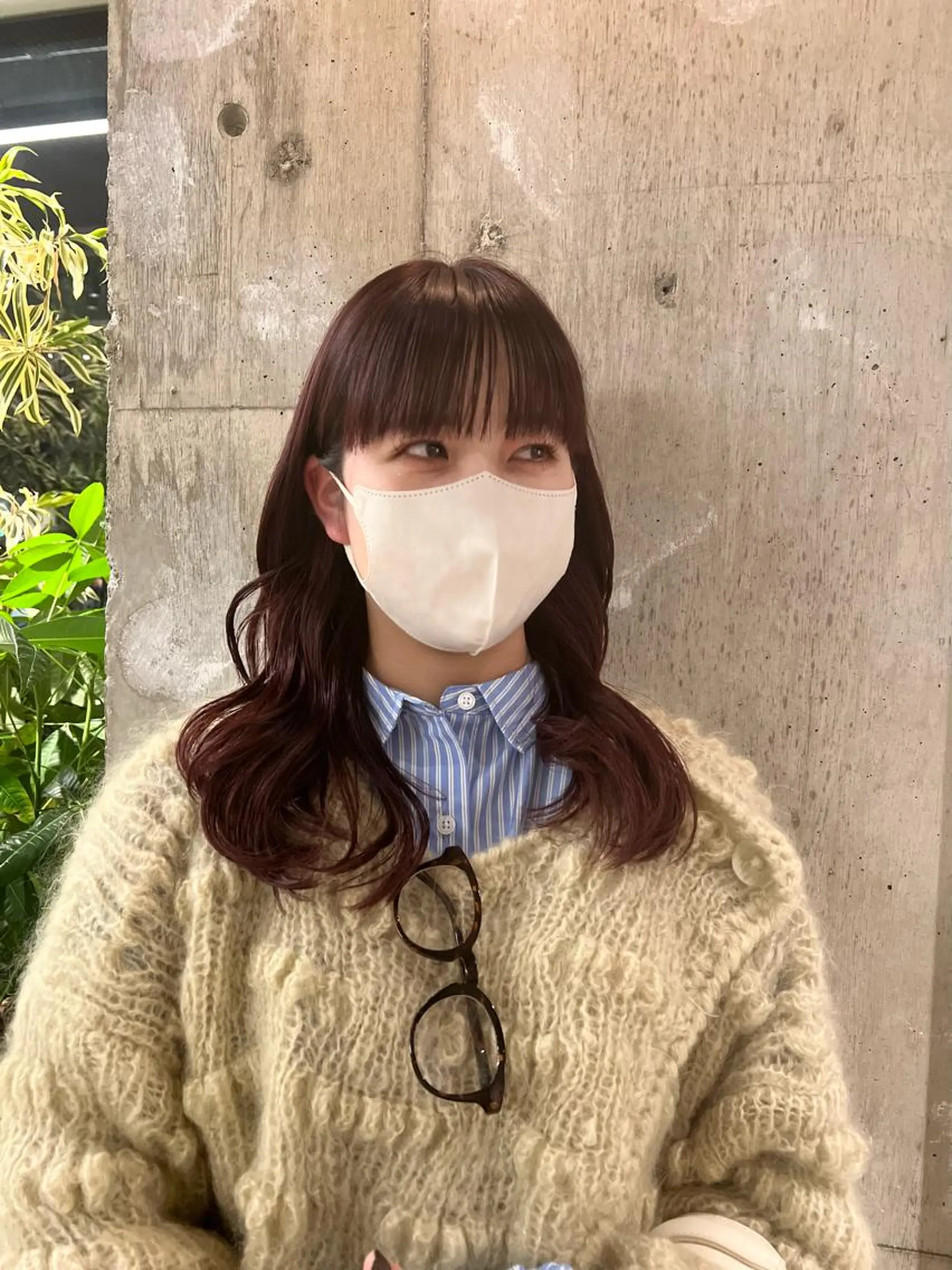 ロング カラー piilo. かわい  なつみのヘアスタイル