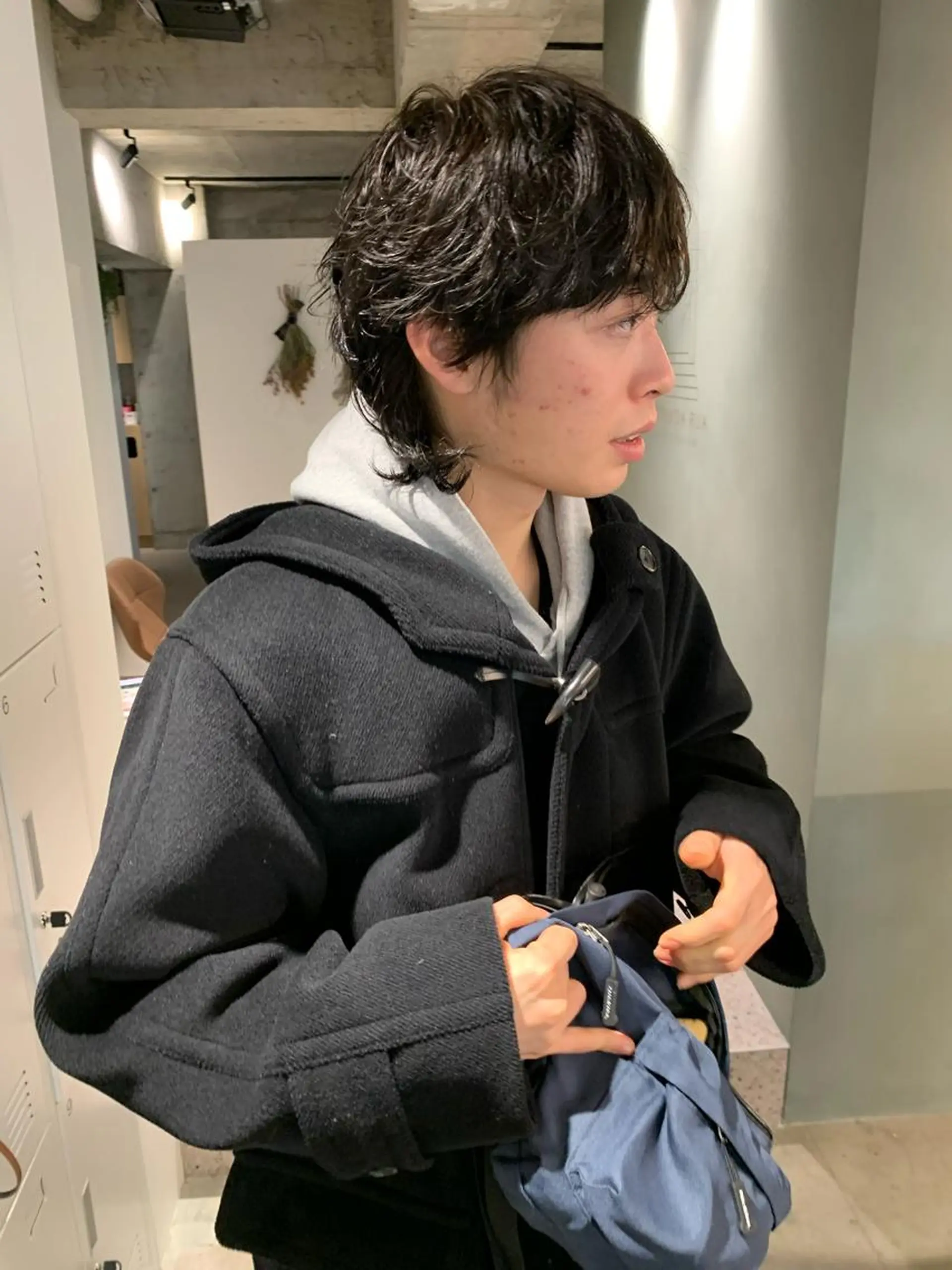 カラー メンズ ベージュカラー 透明感カラー ヘアカラー TONUKOA RUA下北沢店【トヌコア ルア】所属・丸山璃子 /パーマ/レイヤーのヘアスタイル